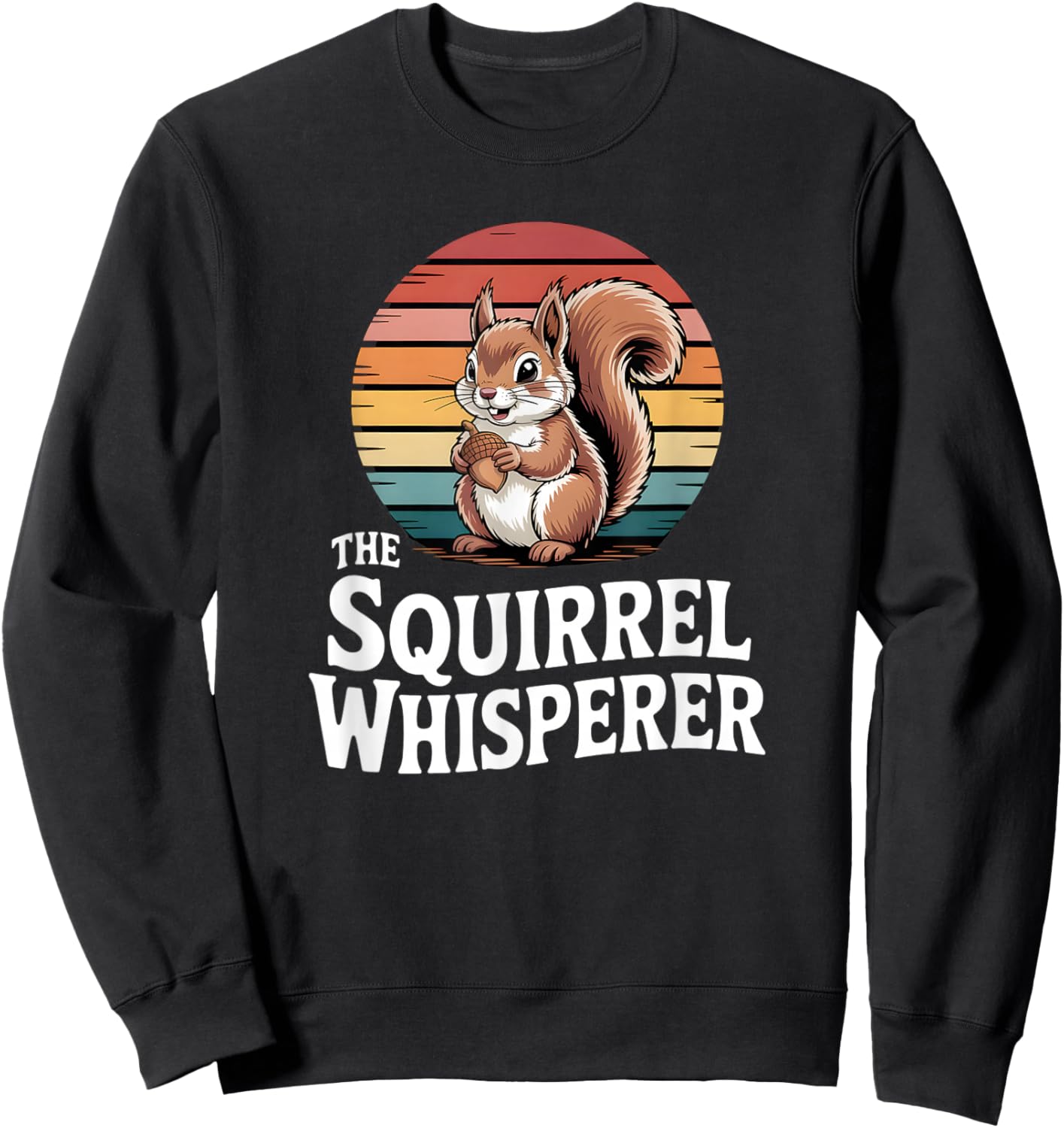 Squirrel Sweatshirt - Sweatshirt | Black