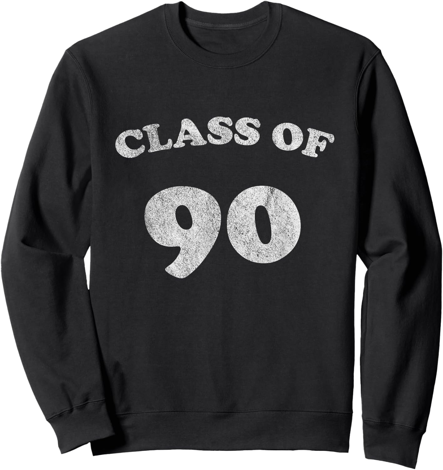 1990 Retro Class of 90 Sweatshirt - Sweatshirt | Black