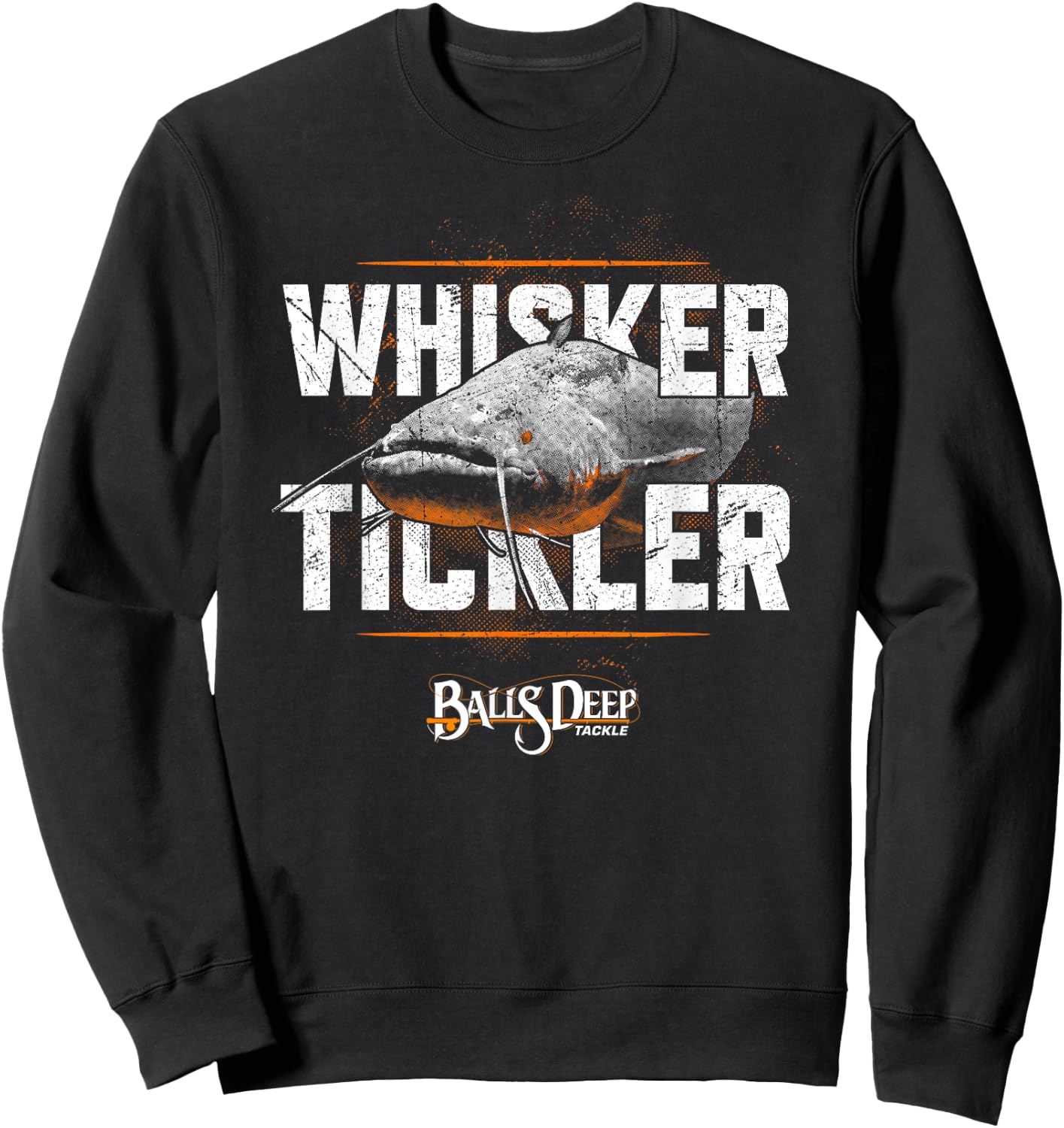 Whisker Tickler (White) Sweatshirt - Sweatshirt | Black