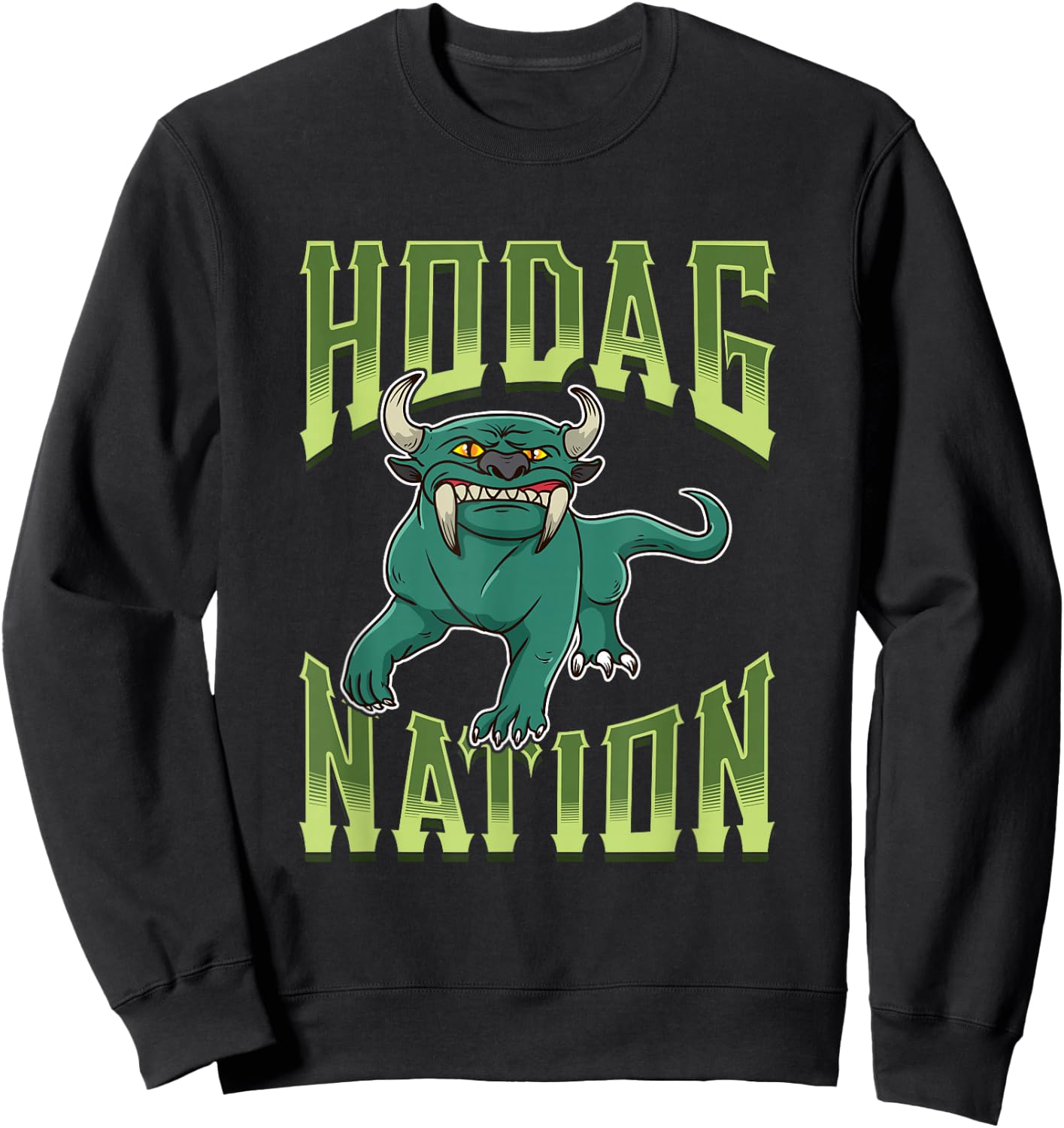 Hodag Shirt Hodag Sweatshirt - Sweatshirt | Black