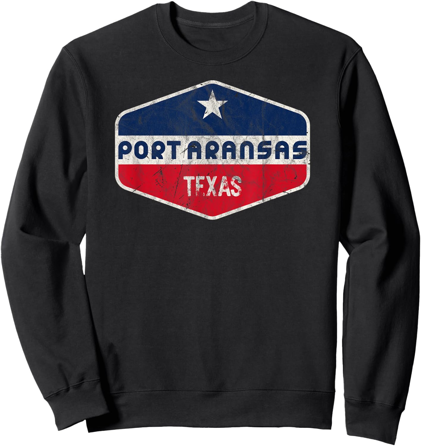 Port Aransas Texas Sweatshirt - Sweatshirt | Black