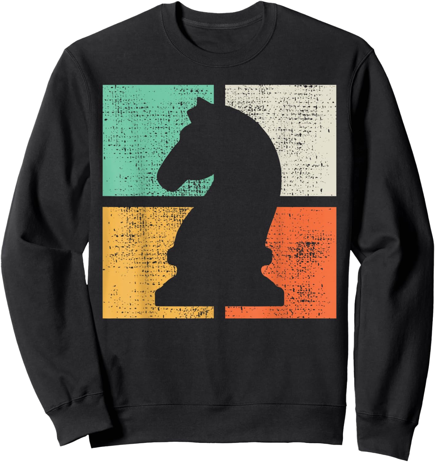 Chess Knight Sweatshirt - Sweatshirt | Black