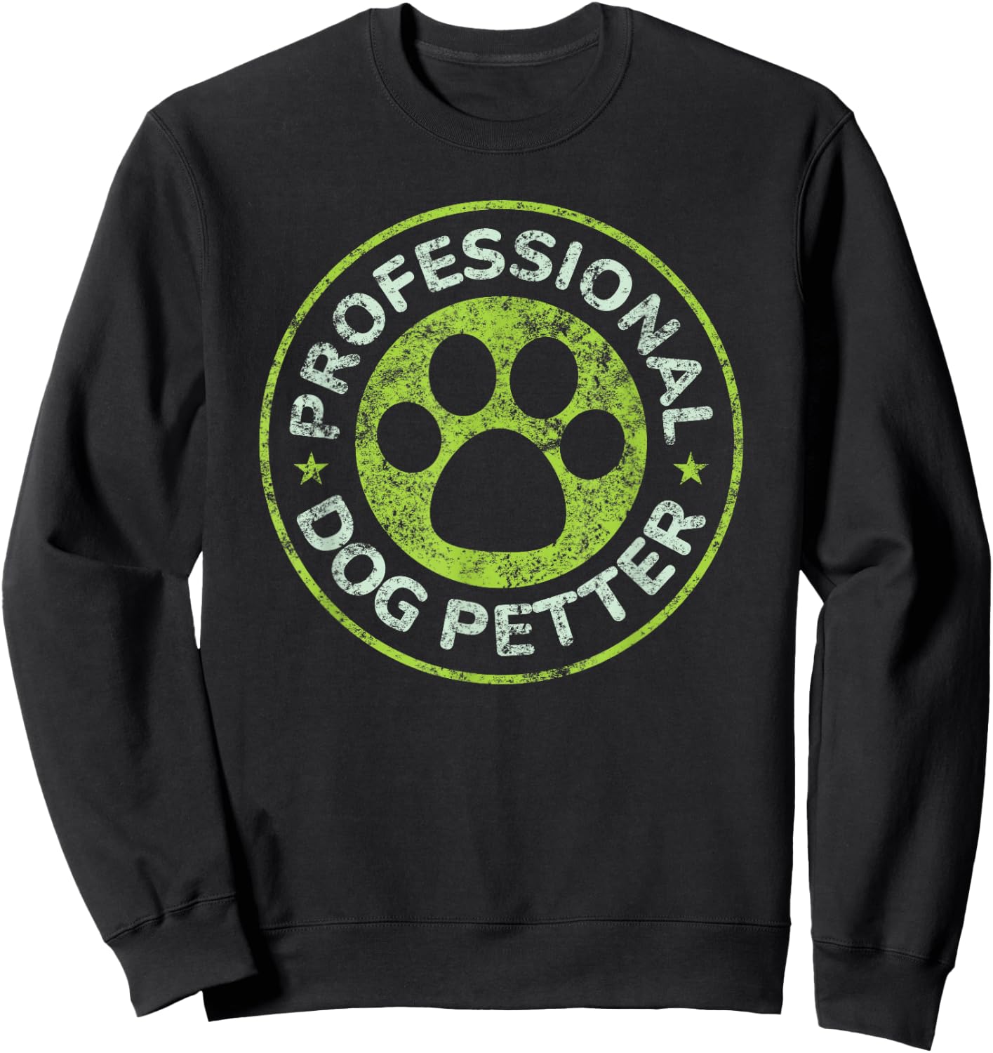 Professional Dog Petter Sweatshirt - Sweatshirt | Black
