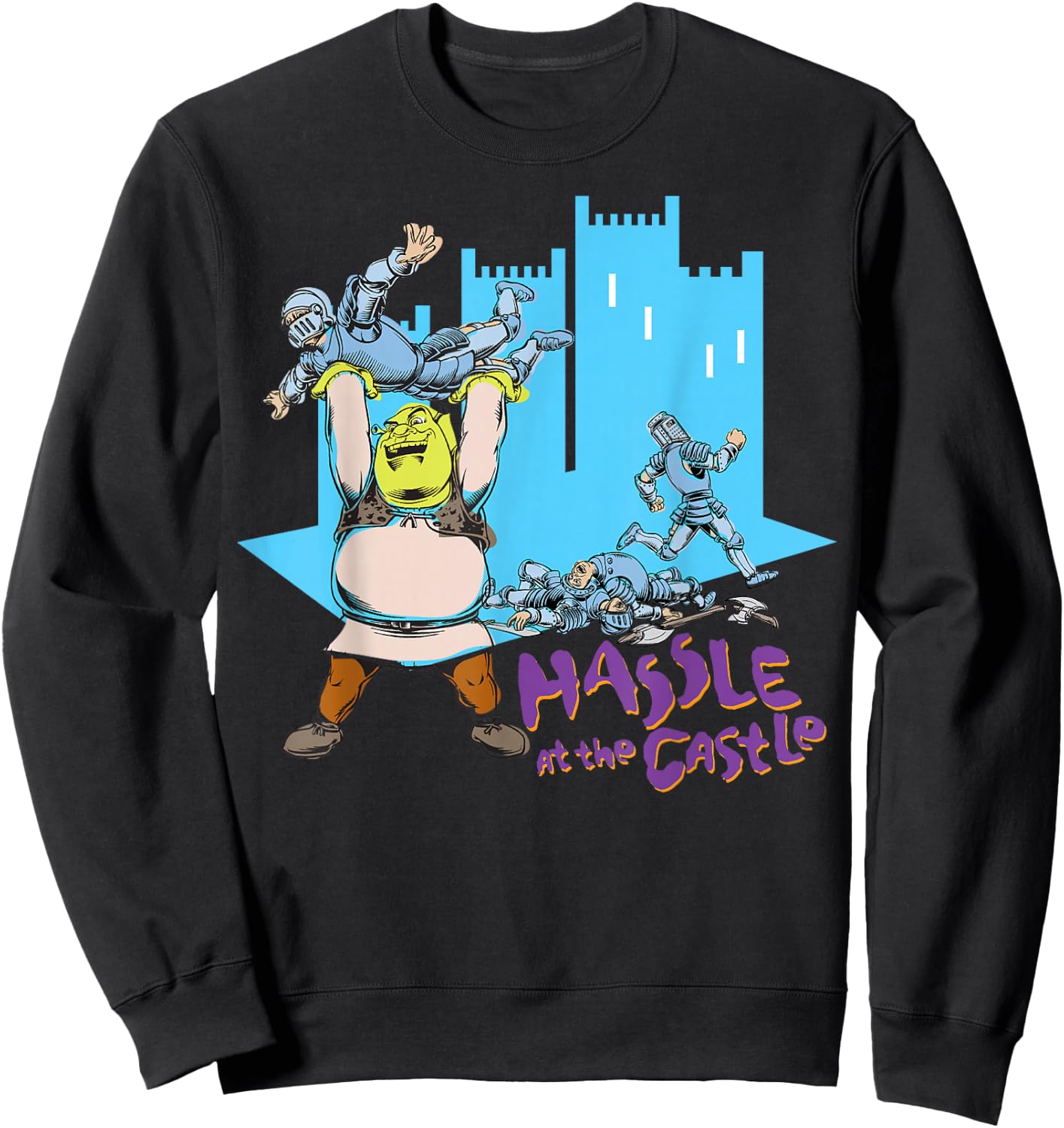 DreamWorks Shrek Hassle at The Castle Sweatshirt - Sweatshirt | Black