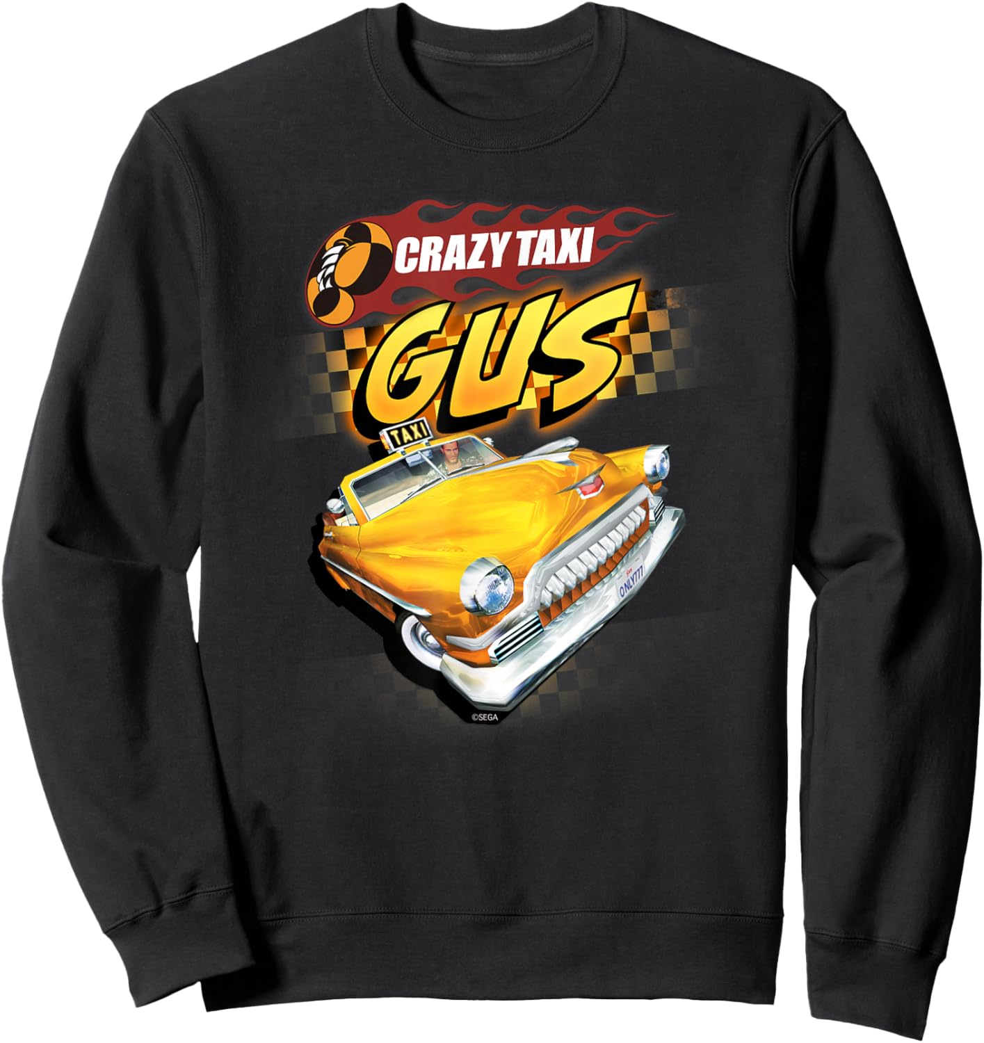 Crazy Taxi Gus Driver Sweatshirt - Sweatshirt | Black