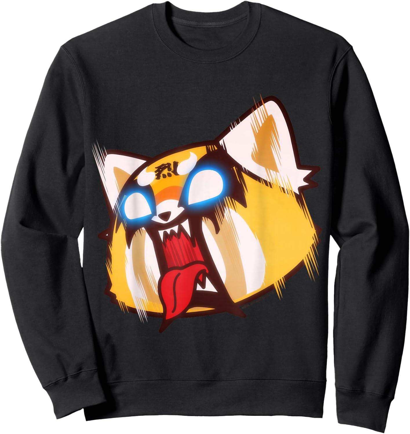 Aggretsuko Screaming Rage Shirt Sweatshirt - Sweatshirt | Black