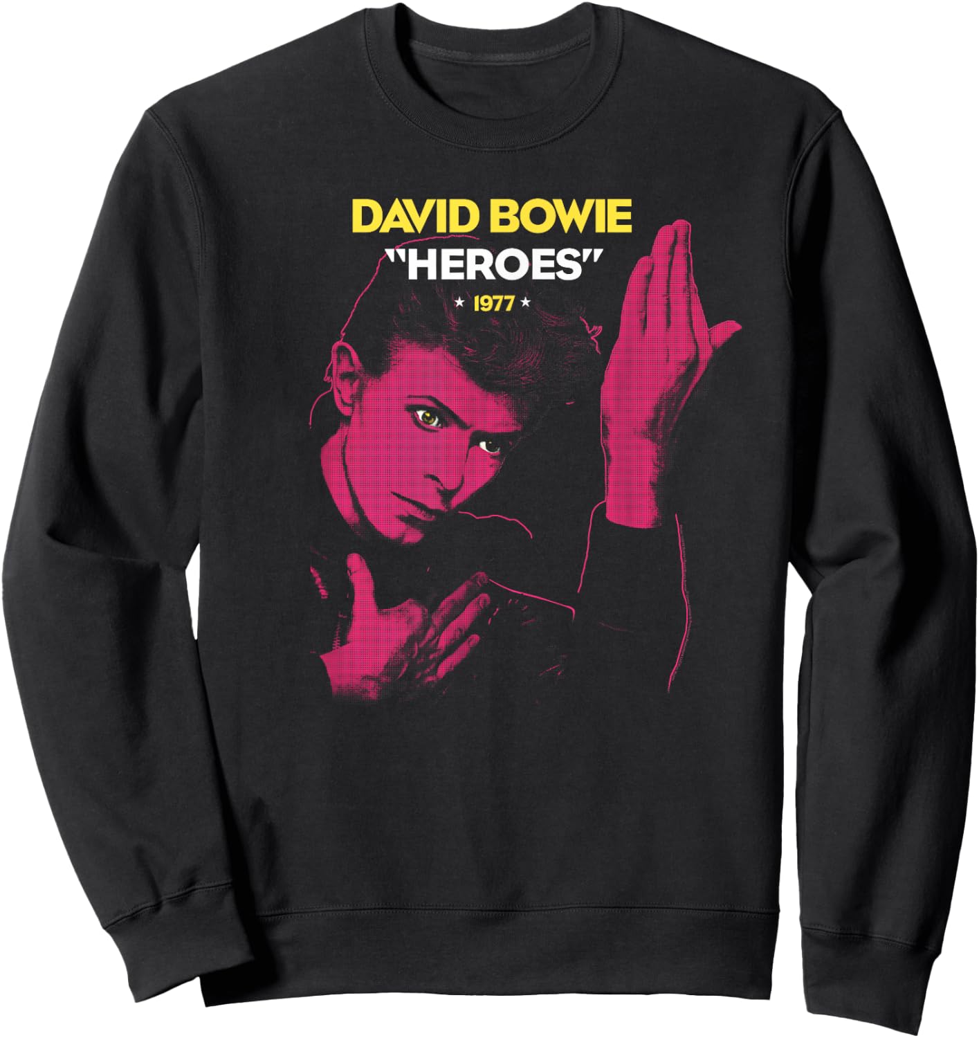 David Bowie - Heroes 1977 Sweatshirt - Sweatshirt | Black