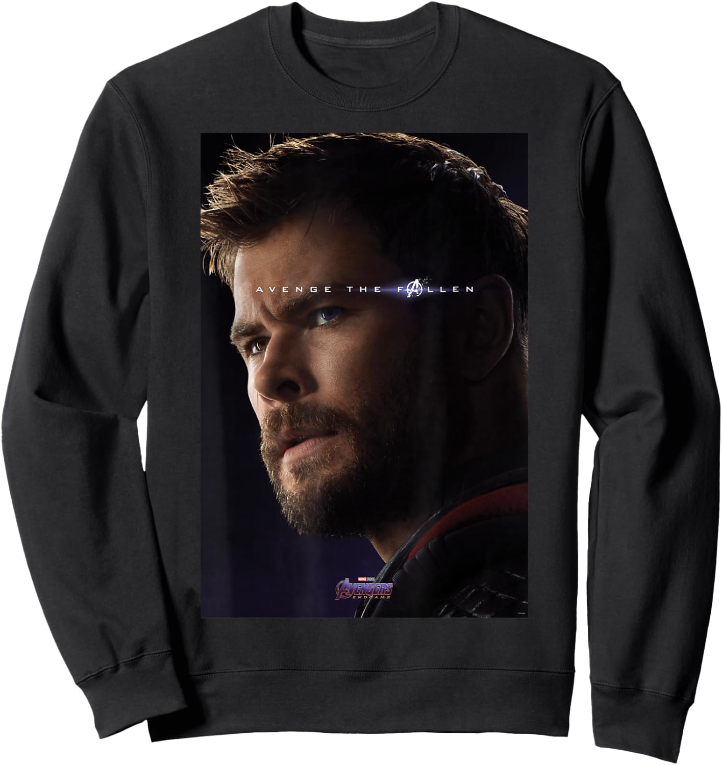Marvel Avengers Endgame Thor What Ever It Takes Poster Sweatshirt - Sweatshirt | Black