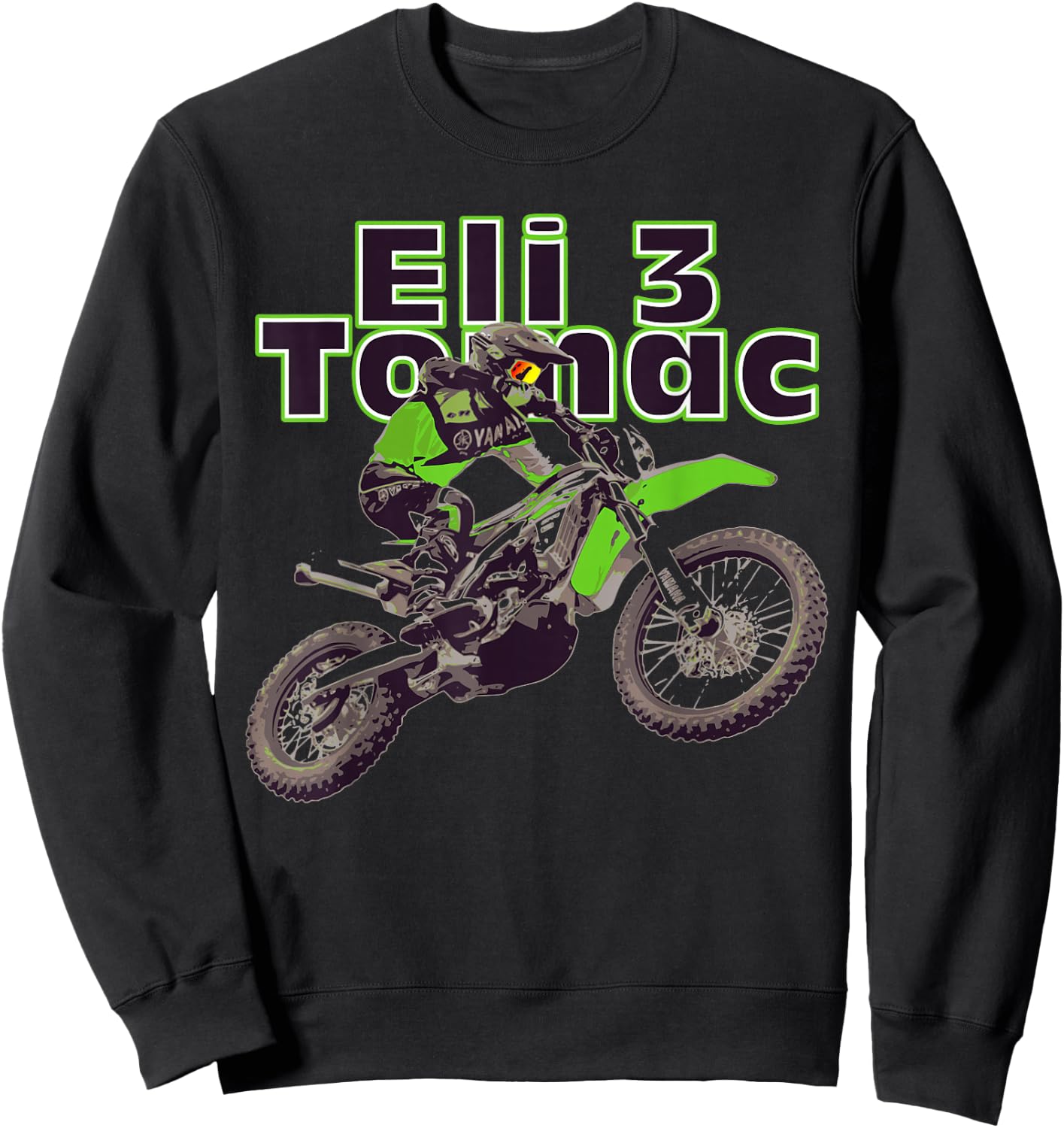 Motorcross Eli 3 Tomac Sweatshirt - Sweatshirt | Black