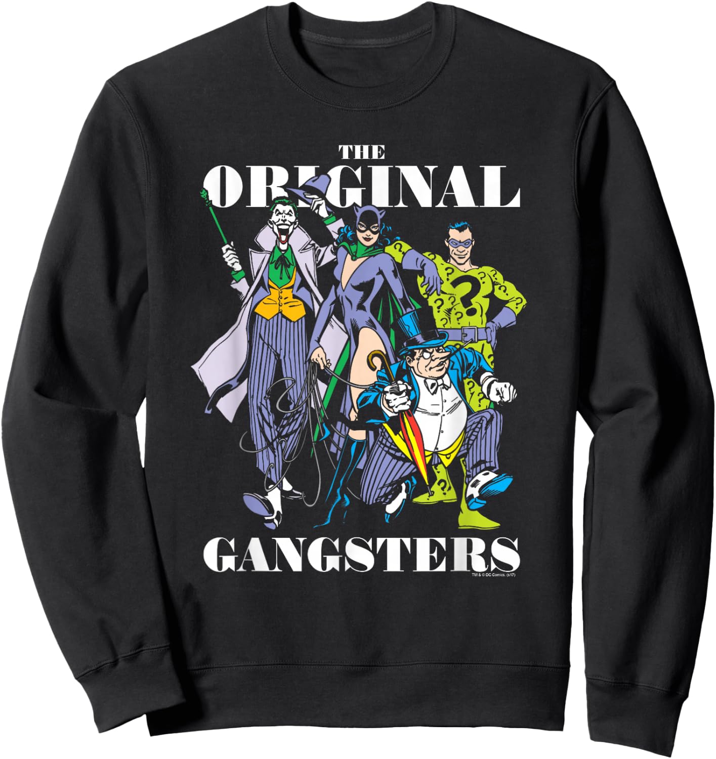 Batman Original Gangsters T Shirt Sweatshirt - Sweatshirt | Black