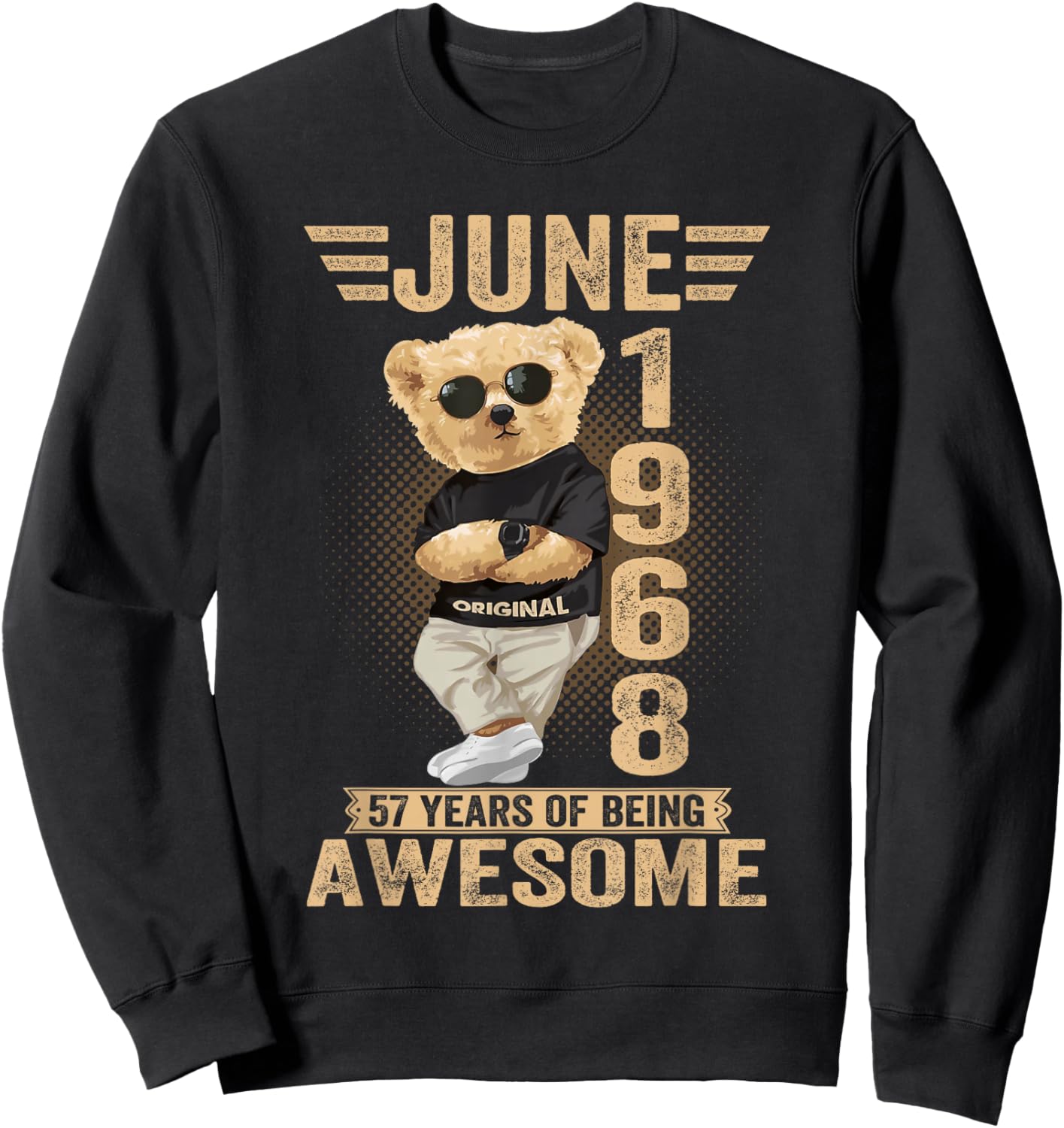 Teddy Bear Sweatshirt - Sweatshirt | Black