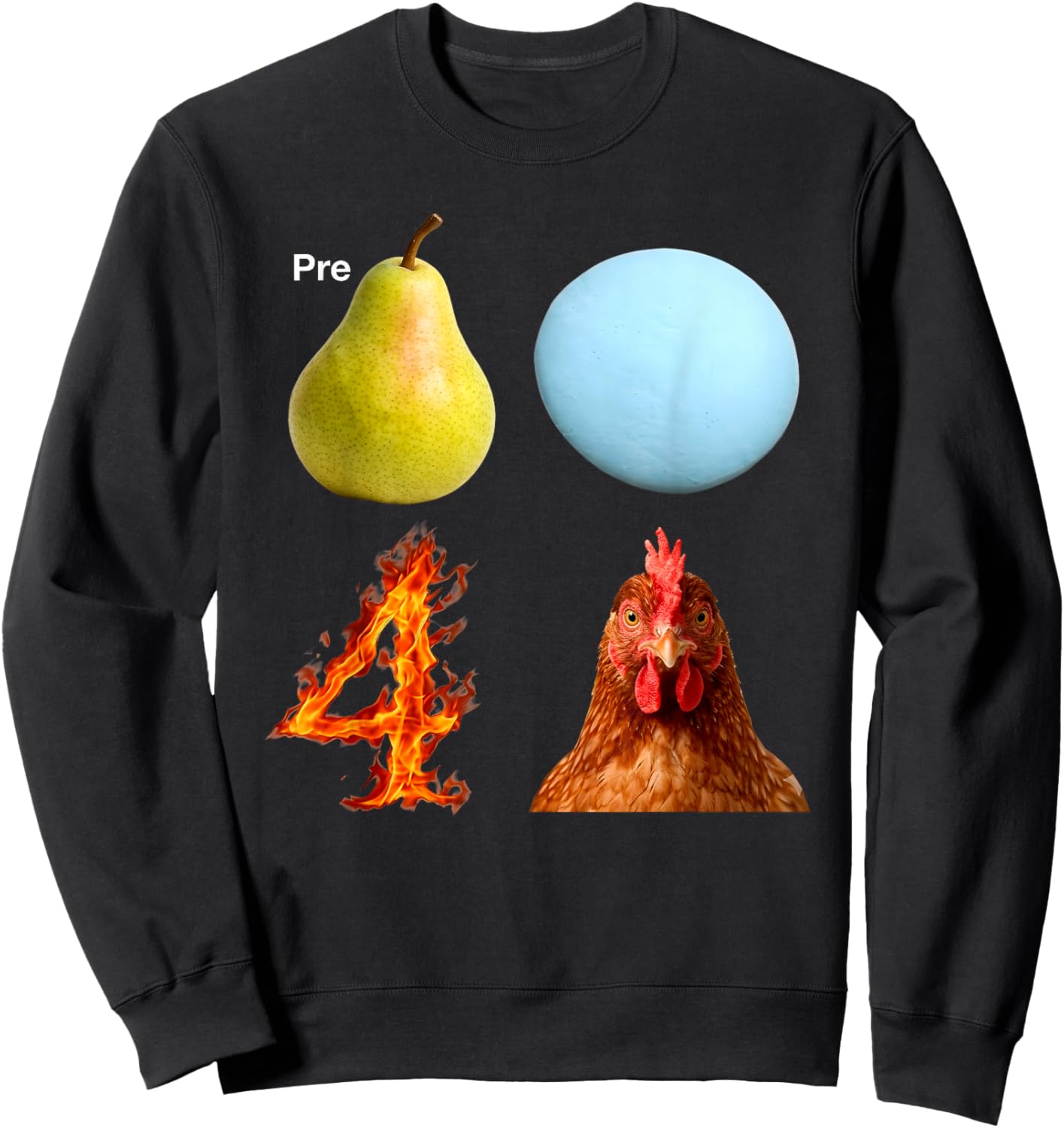 Prepare Your Anus for Cock - Prepare Uranus for Rooster Sweatshirt - Sweatshirt | Black