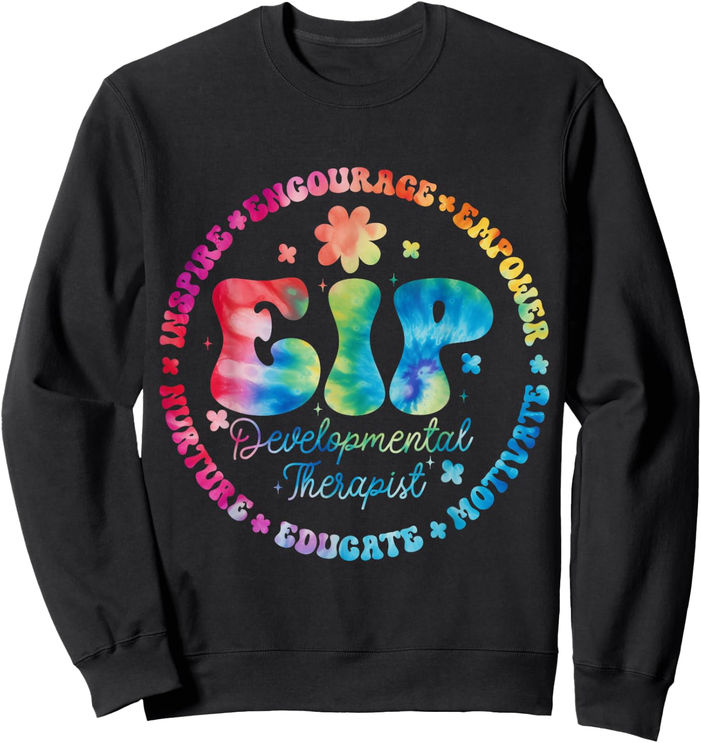EIP Developmental Therapist Appreciation Week Back to School Sweatshirt - Sweatshirt | Black