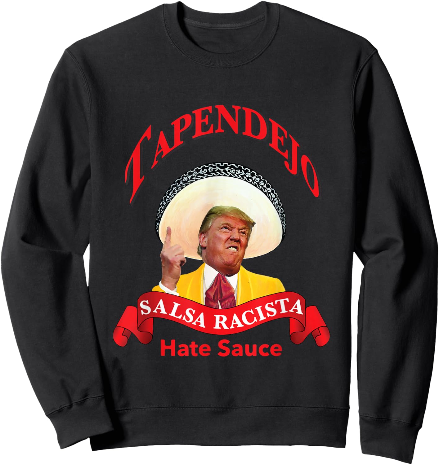 TAPENDEHO Trump Notmypresident Sweatshirt - Sweatshirt | Black