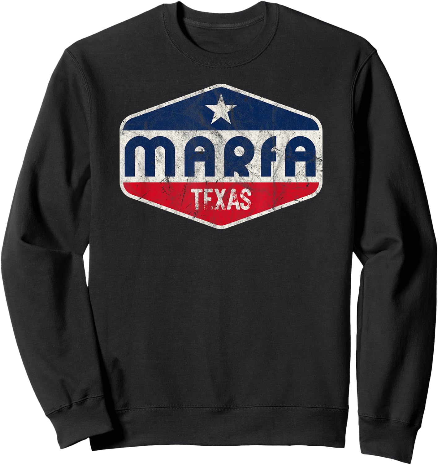 Marfa Texas Sweatshirt - Sweatshirt | Black
