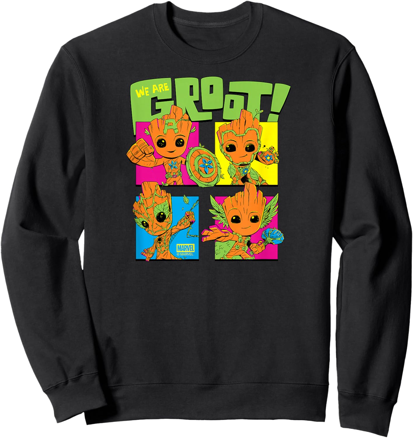 Marvel - Groot Costumes Sweatshirt - Sweatshirt | Black