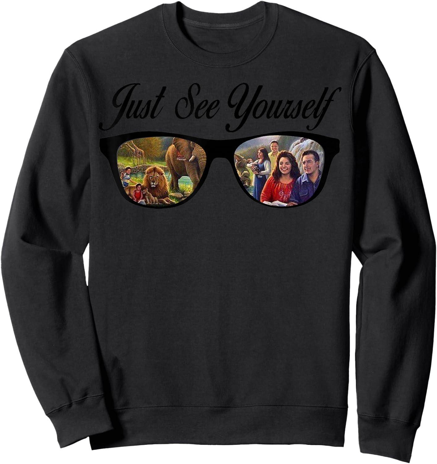 Just See Yourself JW Gift Supplies Sweatshirt - Sweatshirt | Black