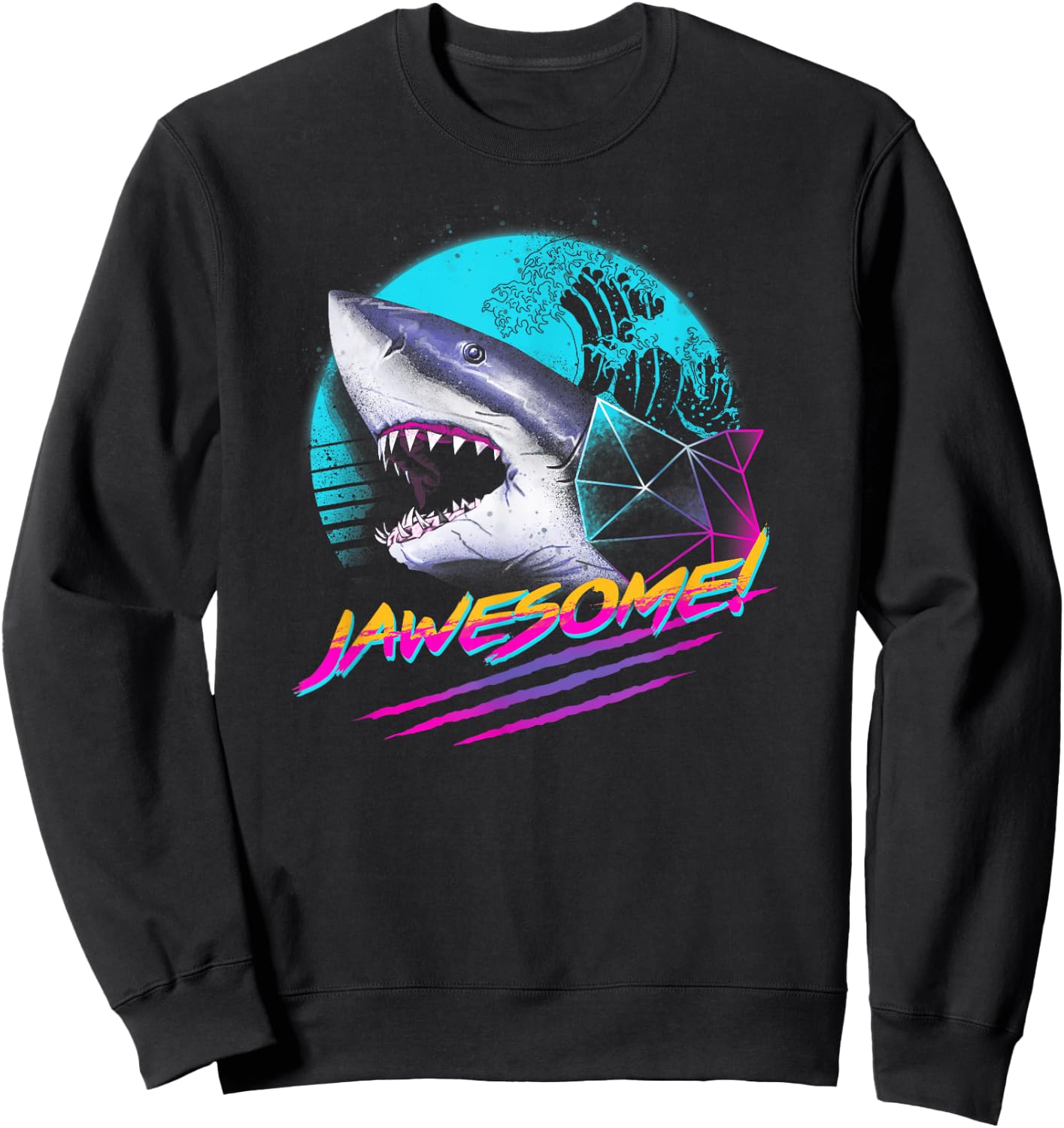 Jawesome Retro Sweatshirt - Sweatshirt | Black