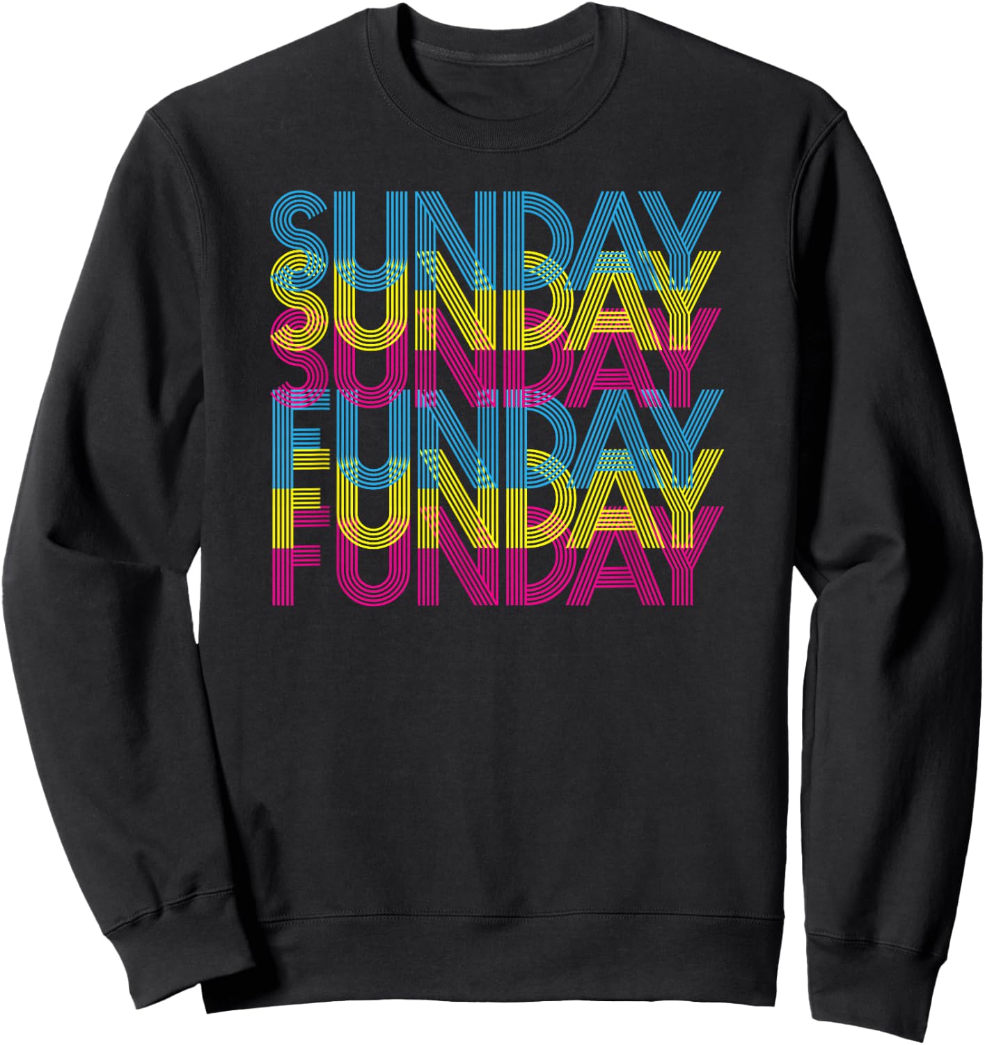 Sunday Funday Sweatshirt - Sweatshirt | Black