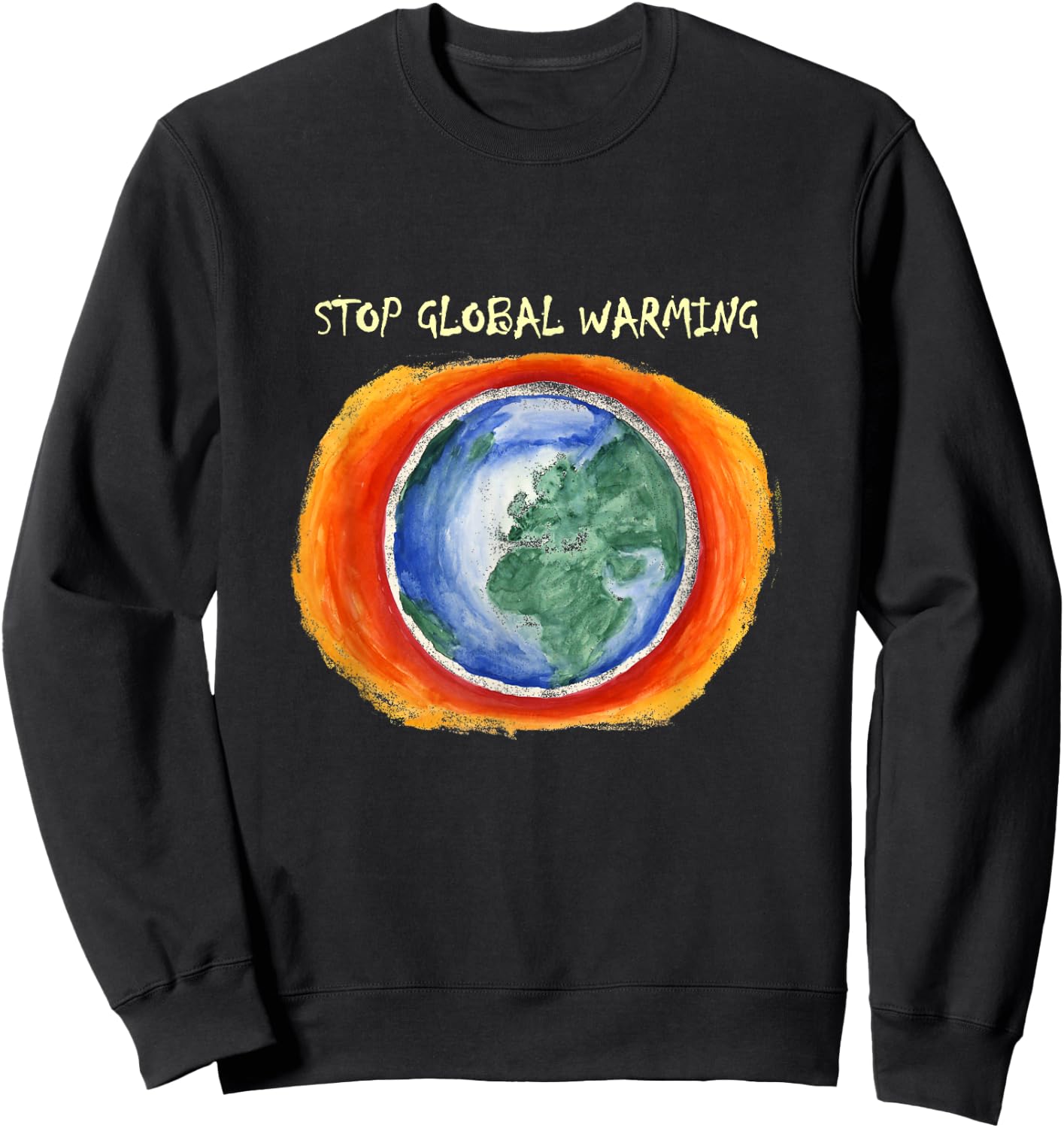 Stop Global Warming Sweatshirt - Sweatshirt | Black
