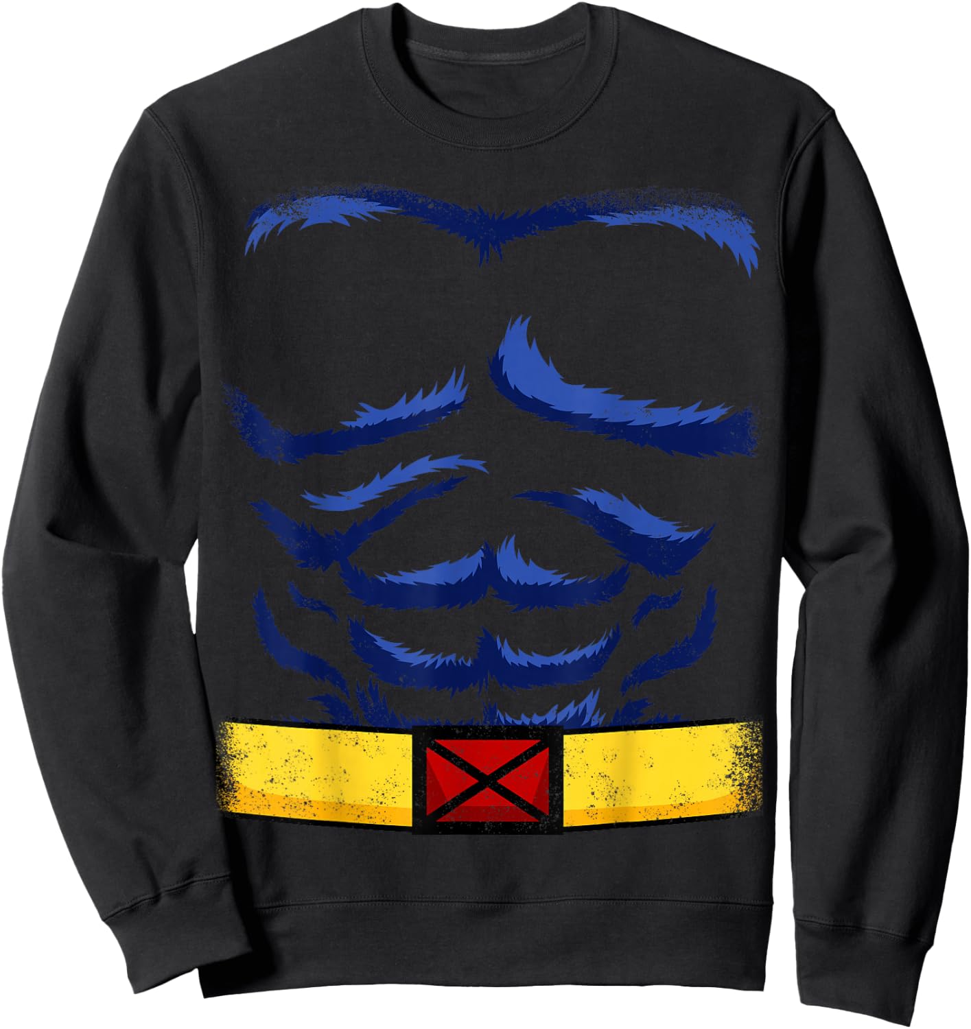 Marvel X-Men Beast Halloween Costume Sweatshirt - Sweatshirt | Black