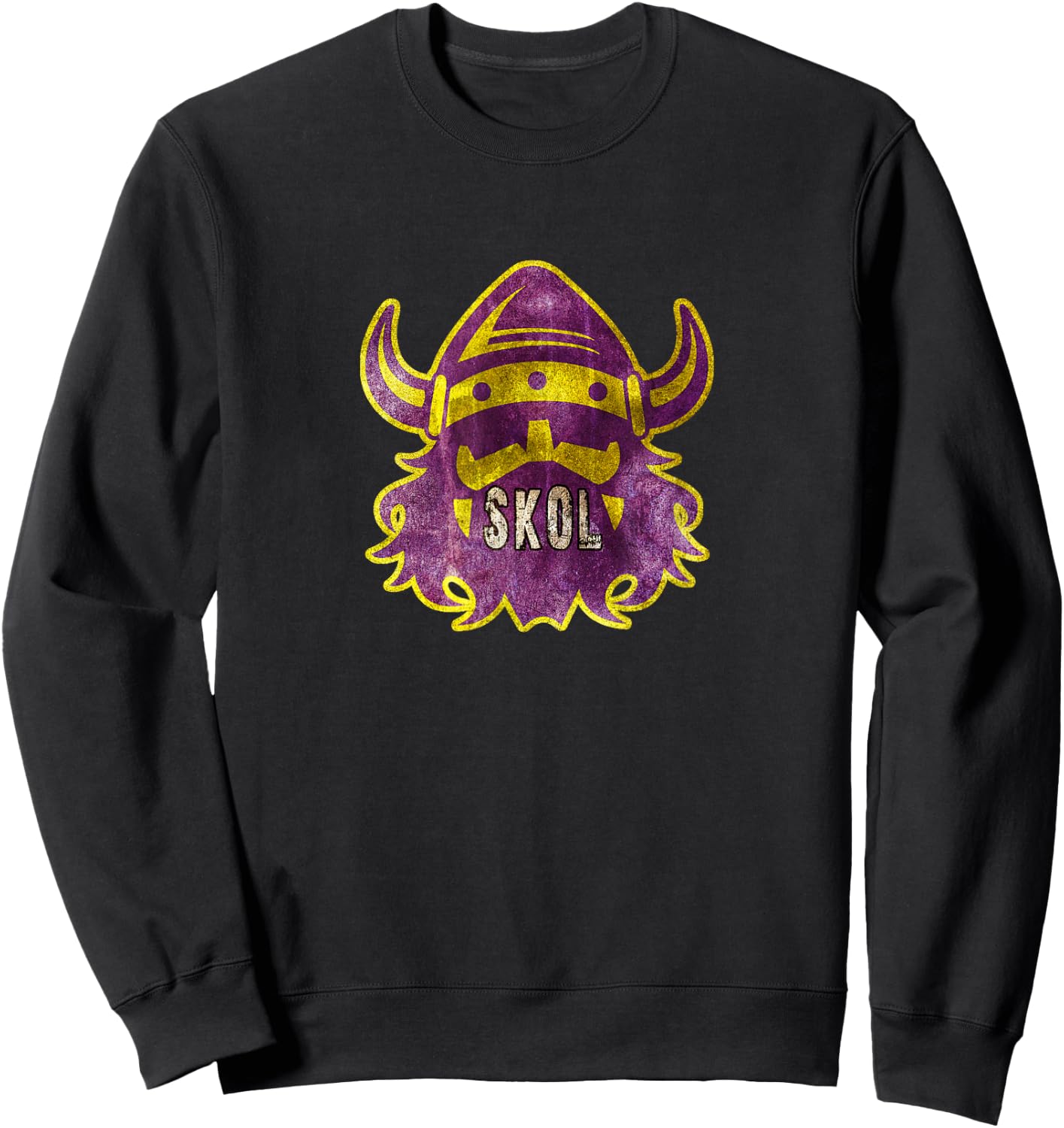 The Norse Skol Vikings & Nordic Scandinavian Warrior Sweatshirt - Sweatshirt | Black
