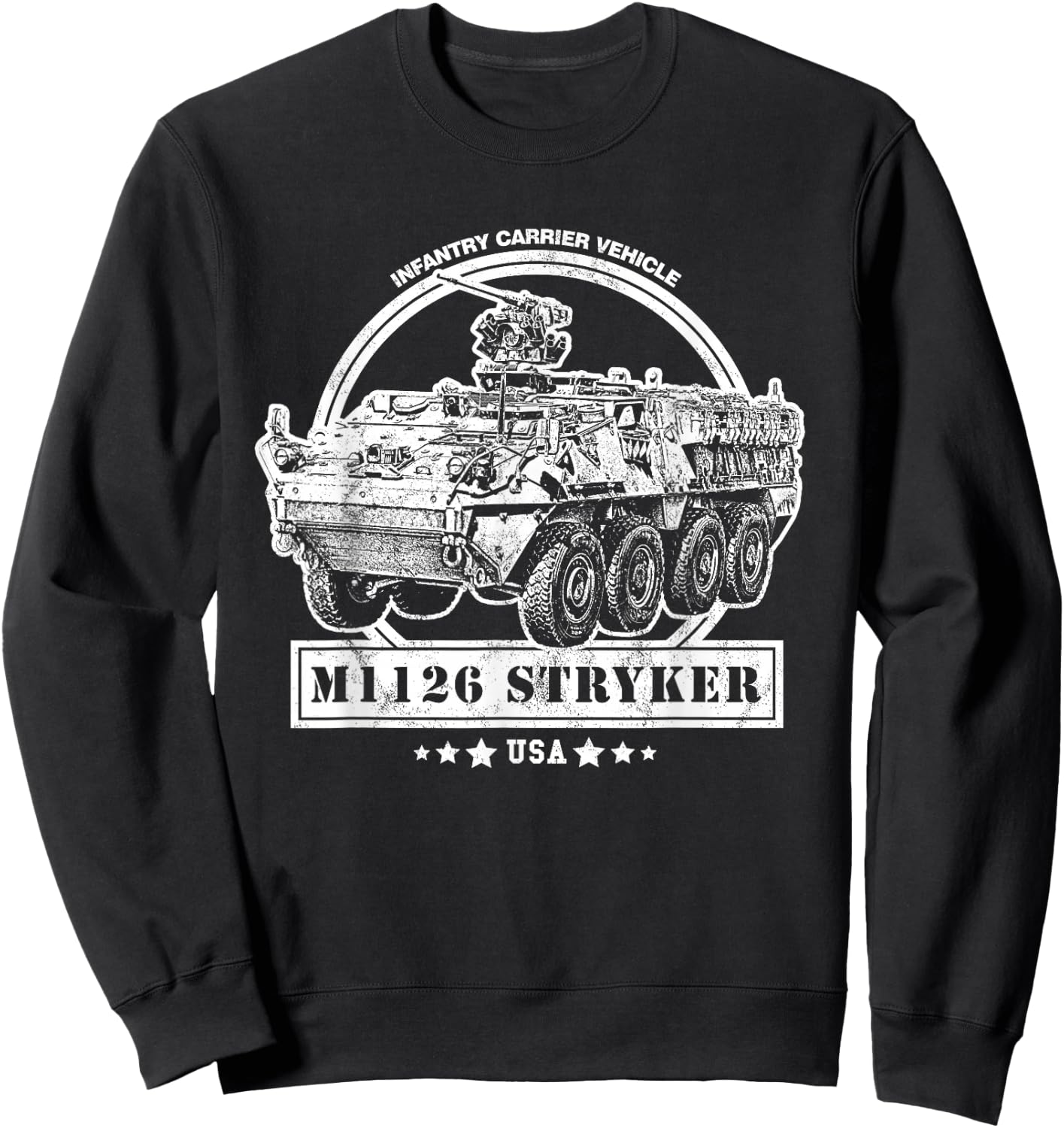 M1126 Stryker ICV Sweatshirt - Sweatshirt | Black