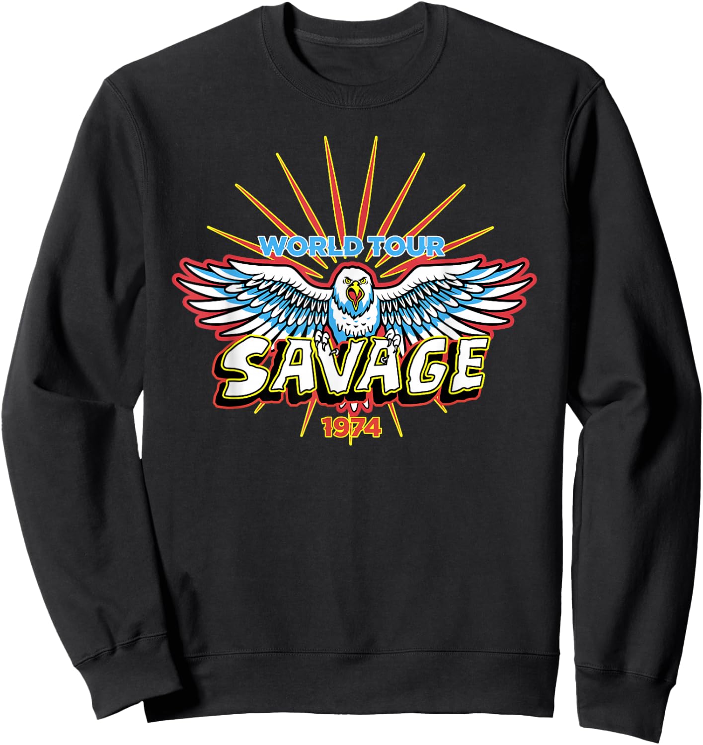 Savage World Tour 1974 X-23 Laura Kinney Cosplay Sweatshirt - Sweatshirt | Black