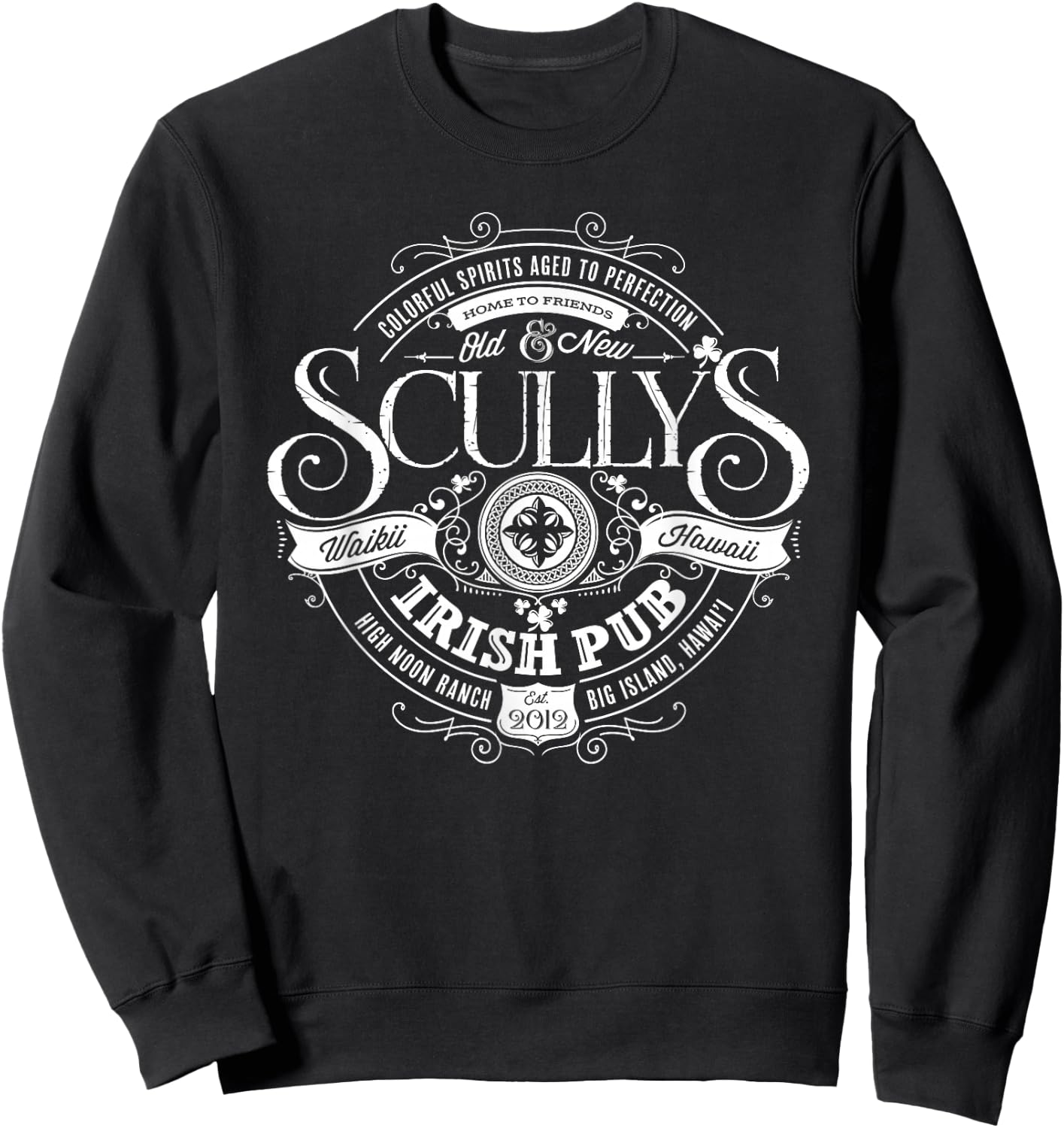 Scullys Irish Pub Shirt Sweatshirt - Sweatshirt | Black