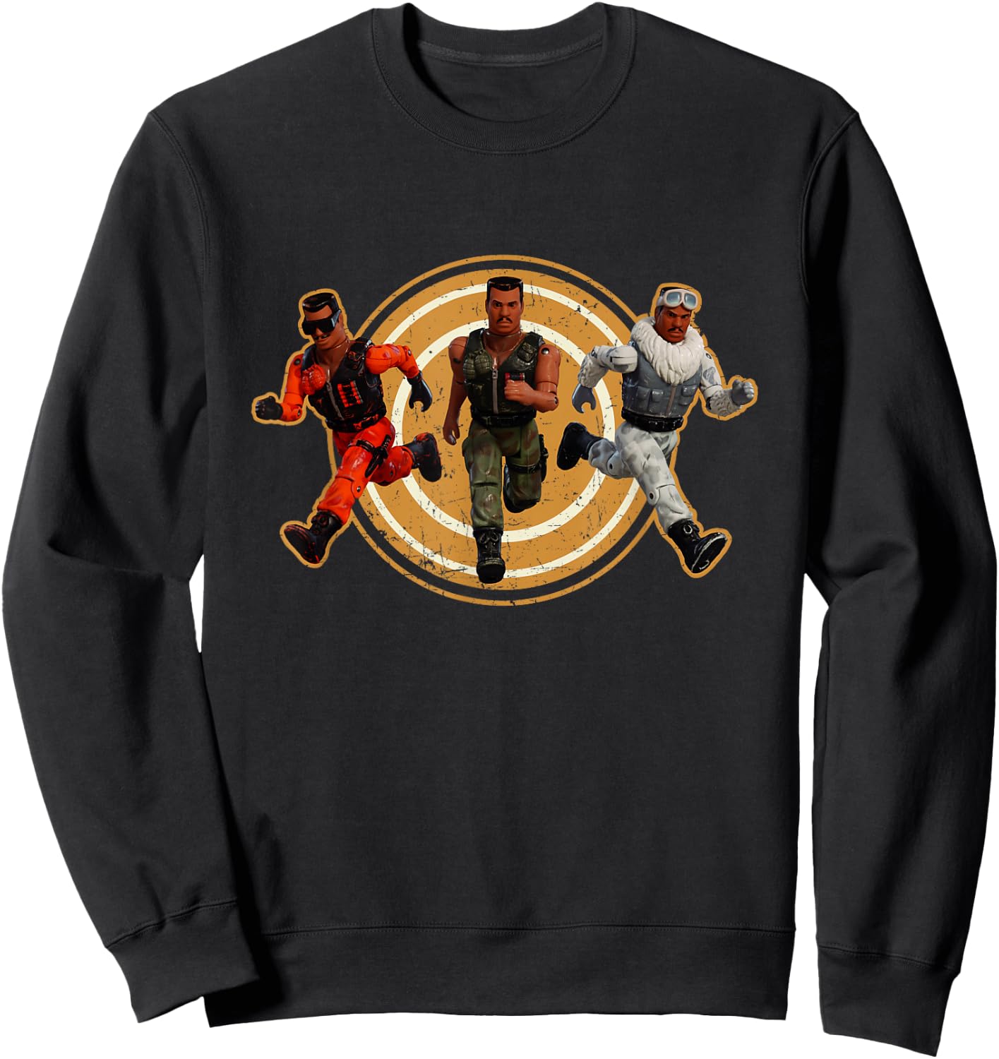 Disney Pixar Toy Story 4 Combat Carl Jr. Running Sweatshirt - Sweatshirt | Black