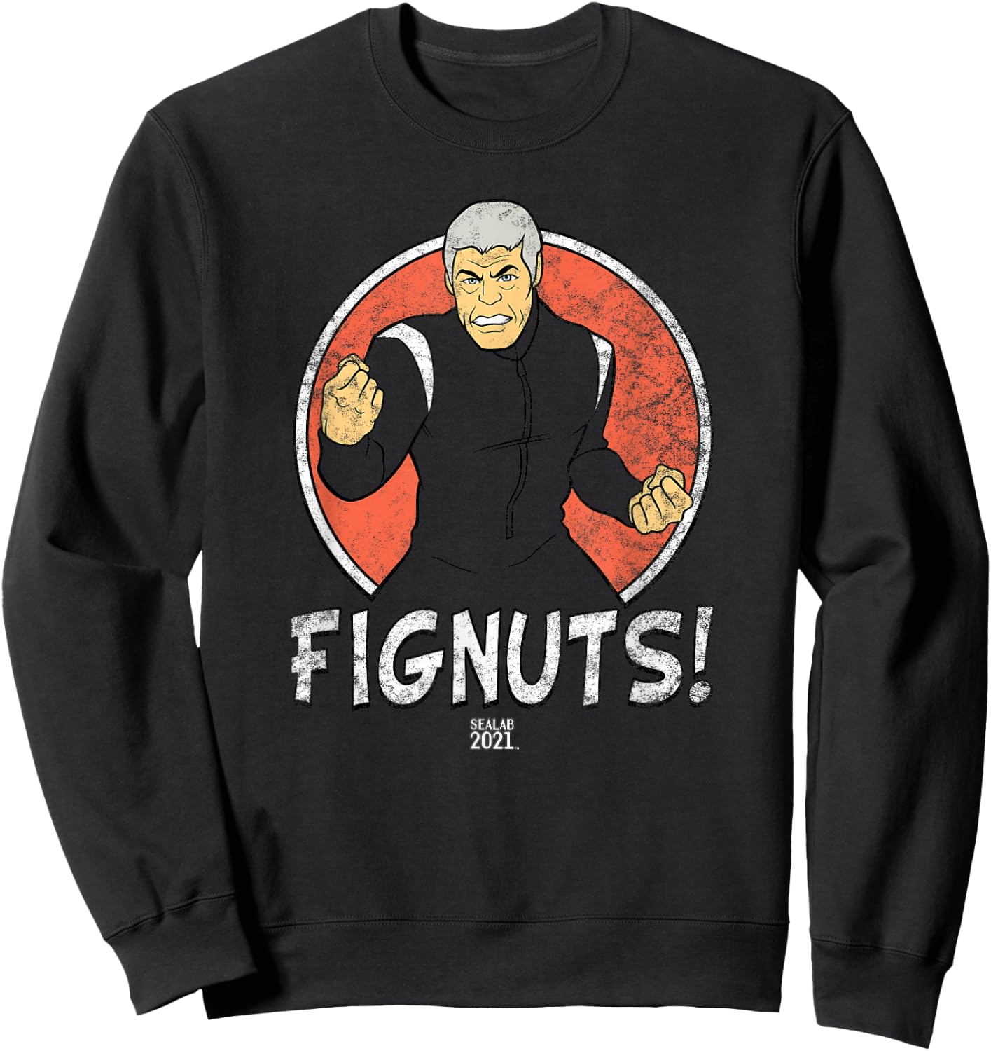 Sealab 2021 Fignuts Sweatshirt - Sweatshirt | Black