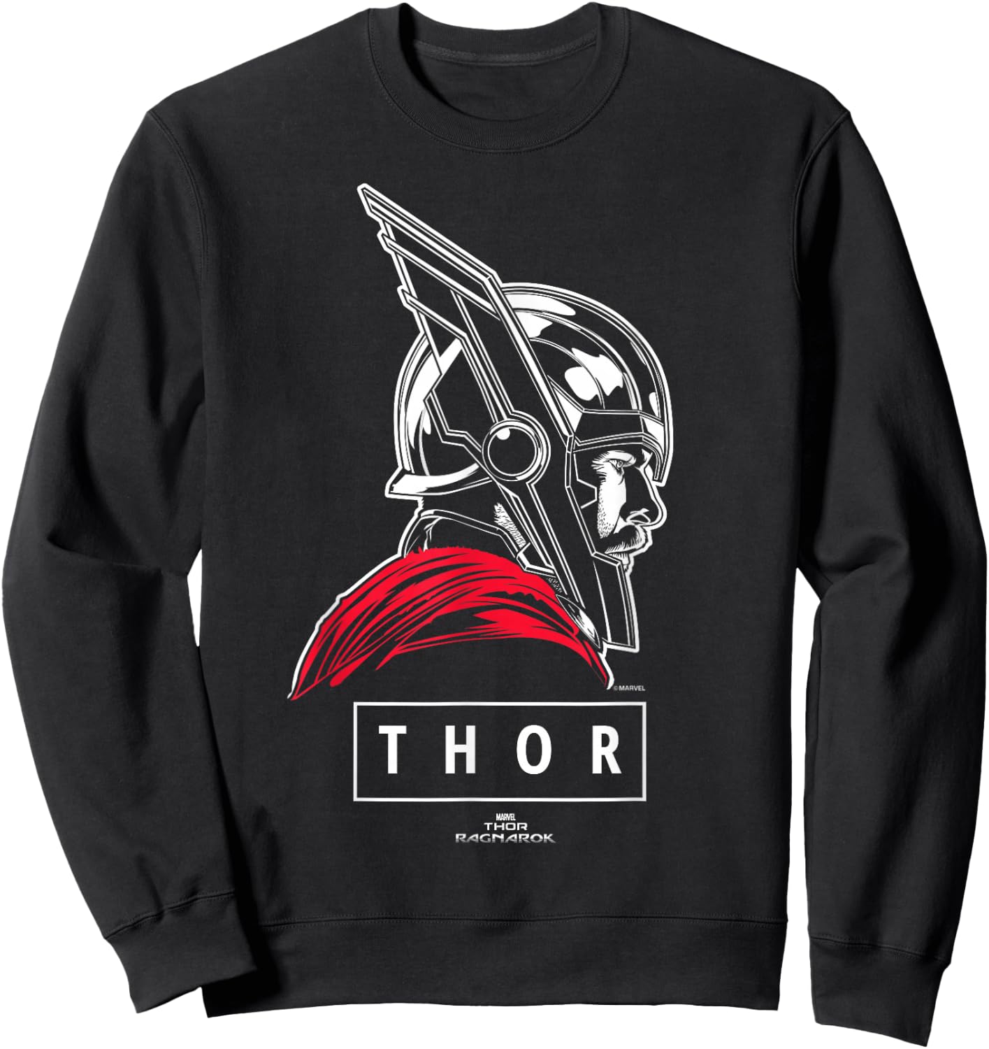 Marvel Thor Ragnarok God of Tonal Street View Sweatshirt - Sweatshirt | Black