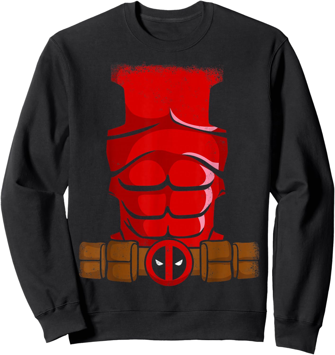 Marvel Deadpool Wade Wilson Halloween Costume Sweatshirt - Sweatshirt | Black