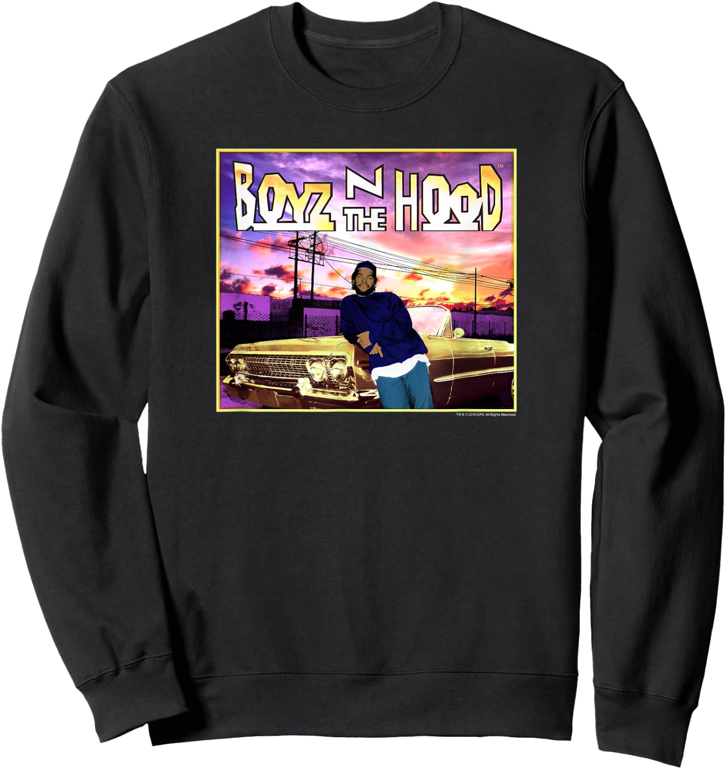 Boyz n The Hood Impala Sweatshirt - Sweatshirt | Black