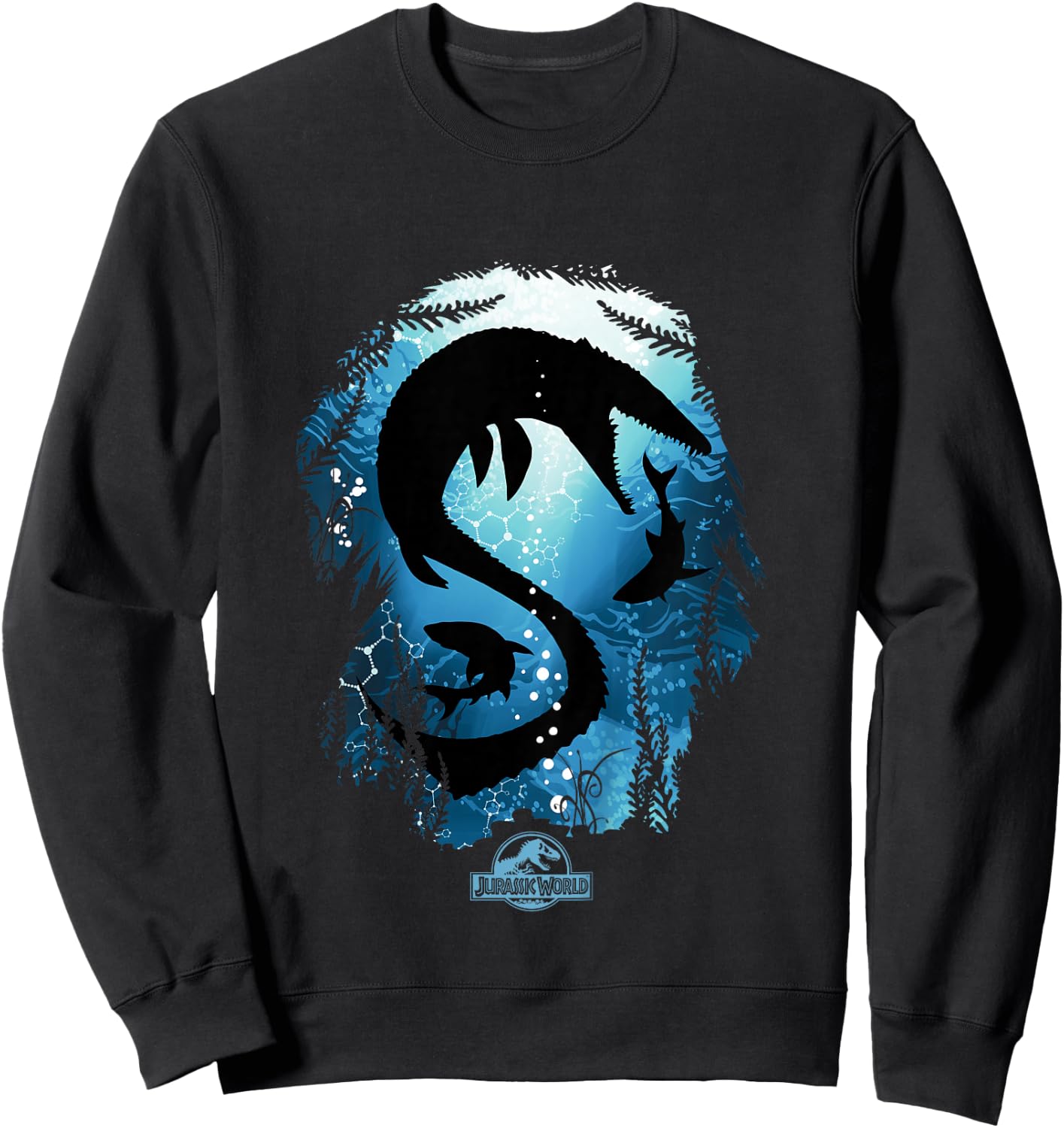 Jurassic World Mosasaurus Sweatshirt - Sweatshirt | Black