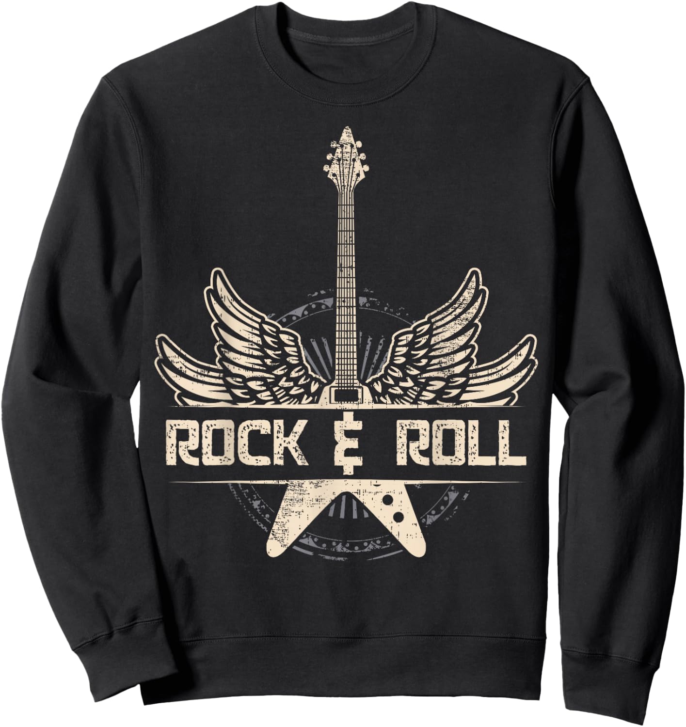 Classic Rock Gift Design For 80s Classic Rock Fans Sweatshirt - Sweatshirt | Black