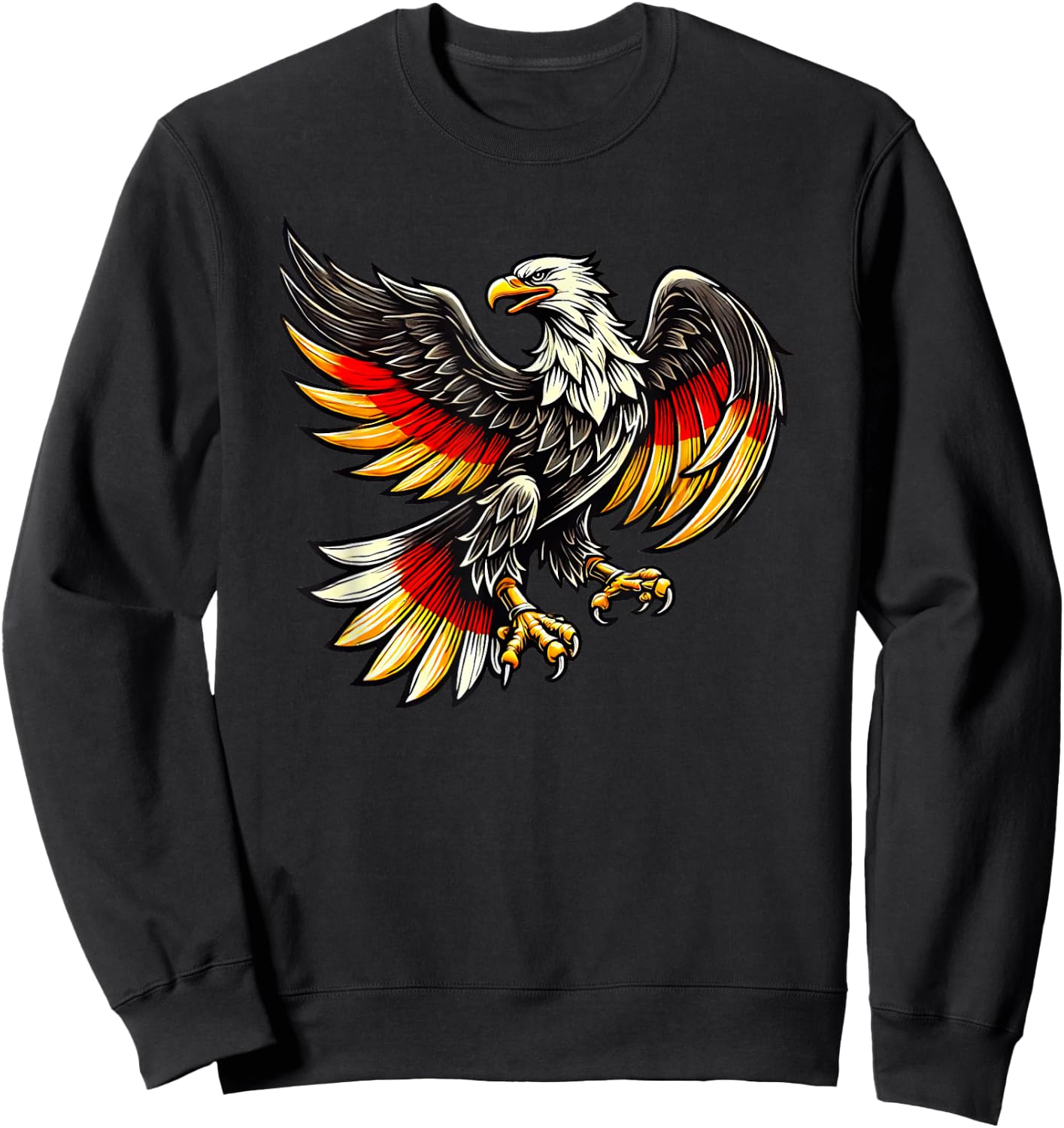 German Eagle - Germany Unity and Tradition Sweatshirt - Sweatshirt | Black