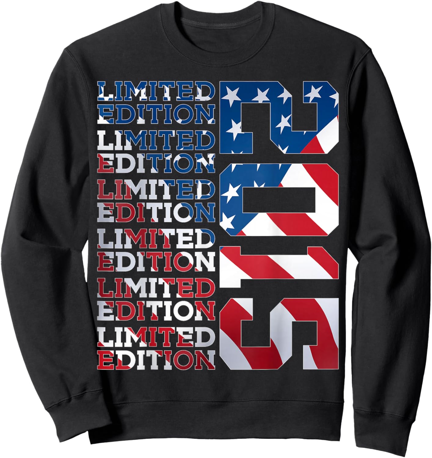 11 Years Limited Edition 2015 USA 11TH Birthday Sweatshirt - Sweatshirt | Black