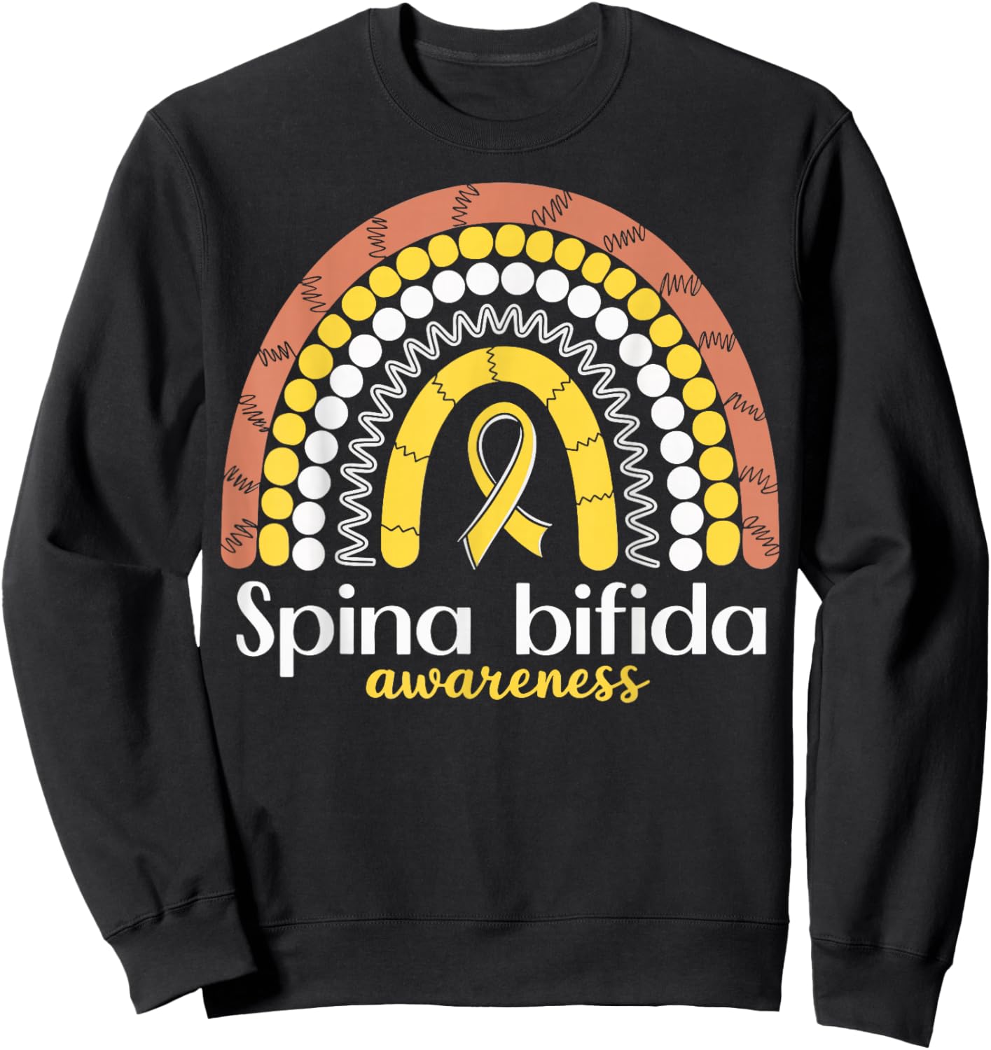 Spina Bifida Awareness Sweatshirt - Sweatshirt | Black