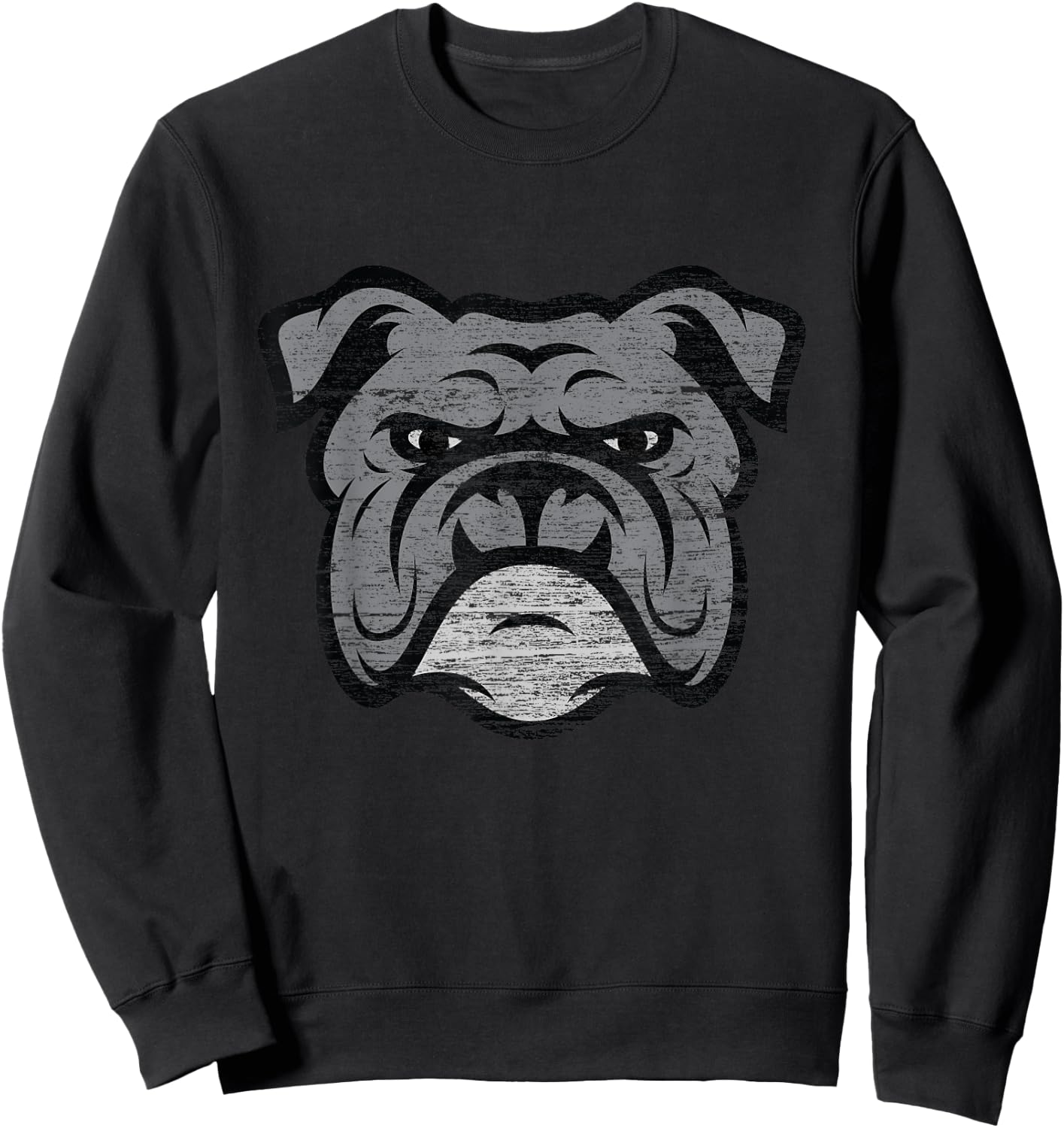 Funny Cool Bulldog Dog lover Gifts Idea Men Women Girls Kids Sweatshirt - Sweatshirt | Black