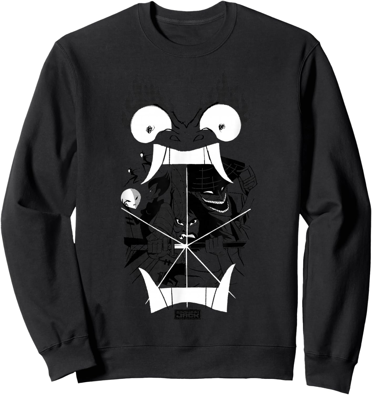 Samurai Jack Divisive Sweatshirt - Sweatshirt | Black