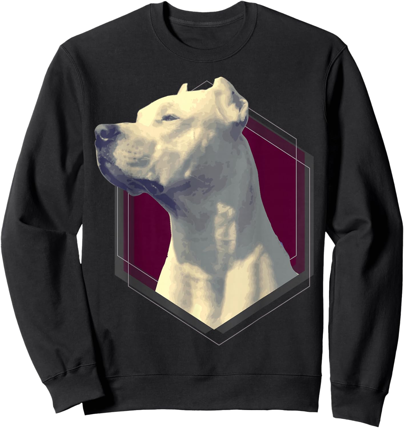 Argentine Mastiff T Shirt - Dogo Argentino Sweatshirt - Sweatshirt | Black
