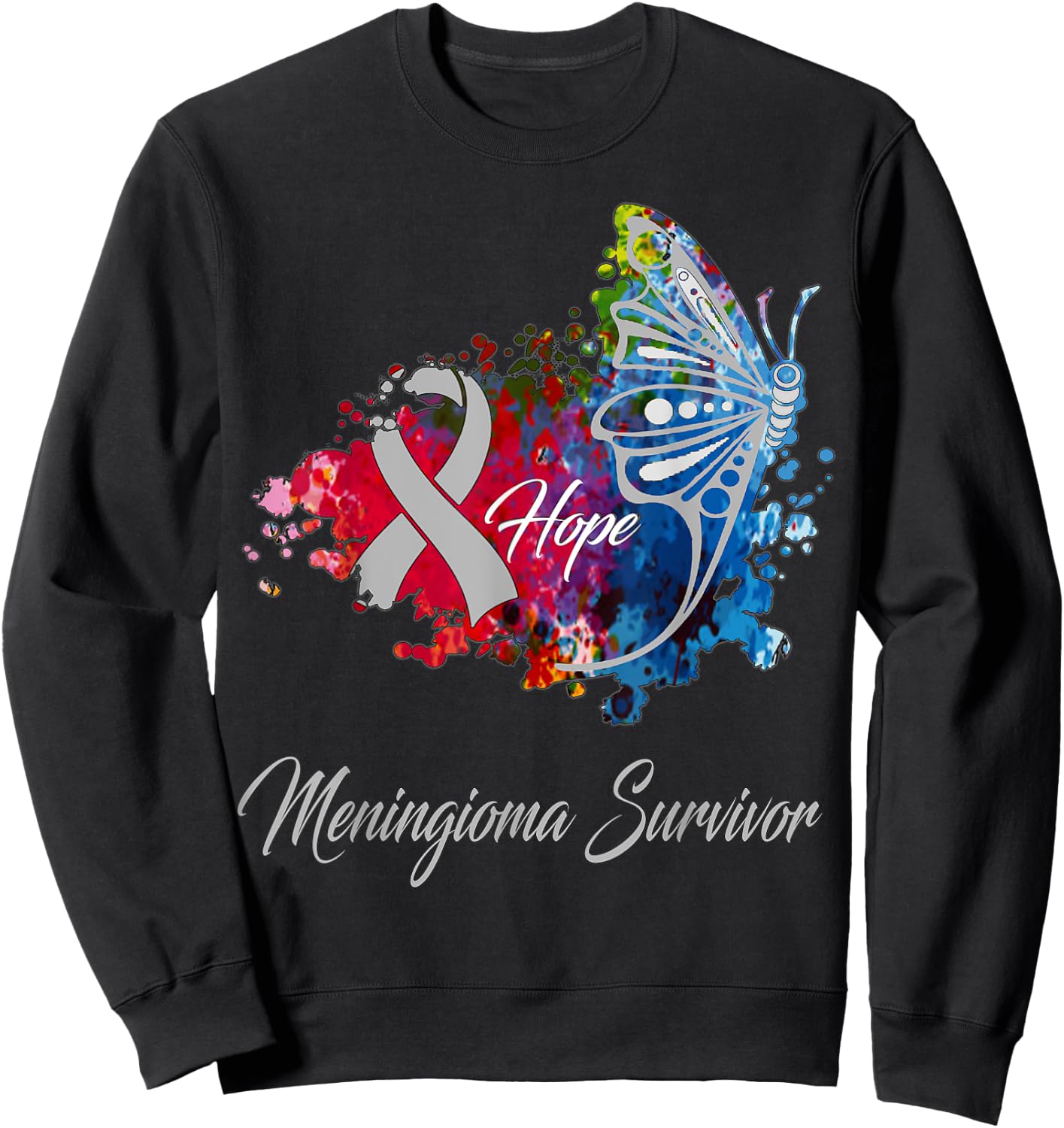 Meningioma Awareness Sweatshirt - Sweatshirt | Black
