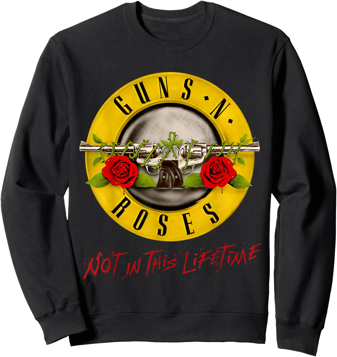 Guns N' Roses Not in This Lifetime Sweatshirt - Sweatshirt | Black