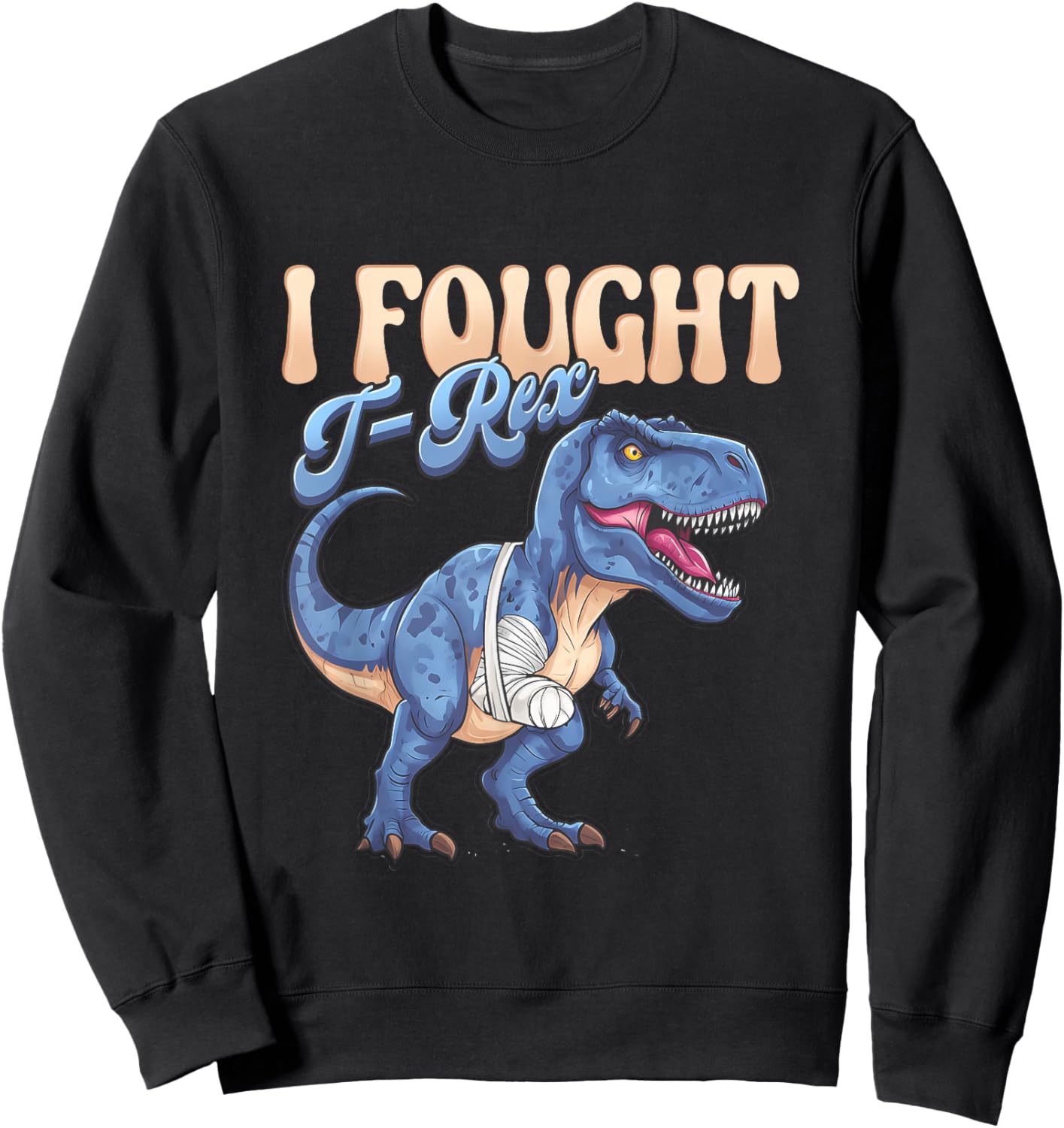Bit My Arm Sweatshirt - Sweatshirt | Black