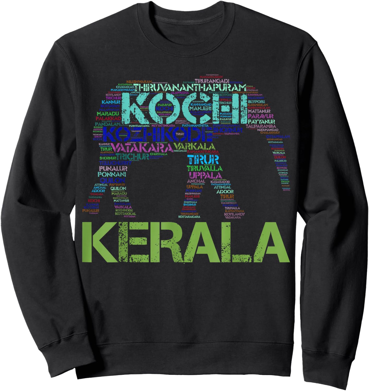 Kerala Sweatshirt - Sweatshirt | Black