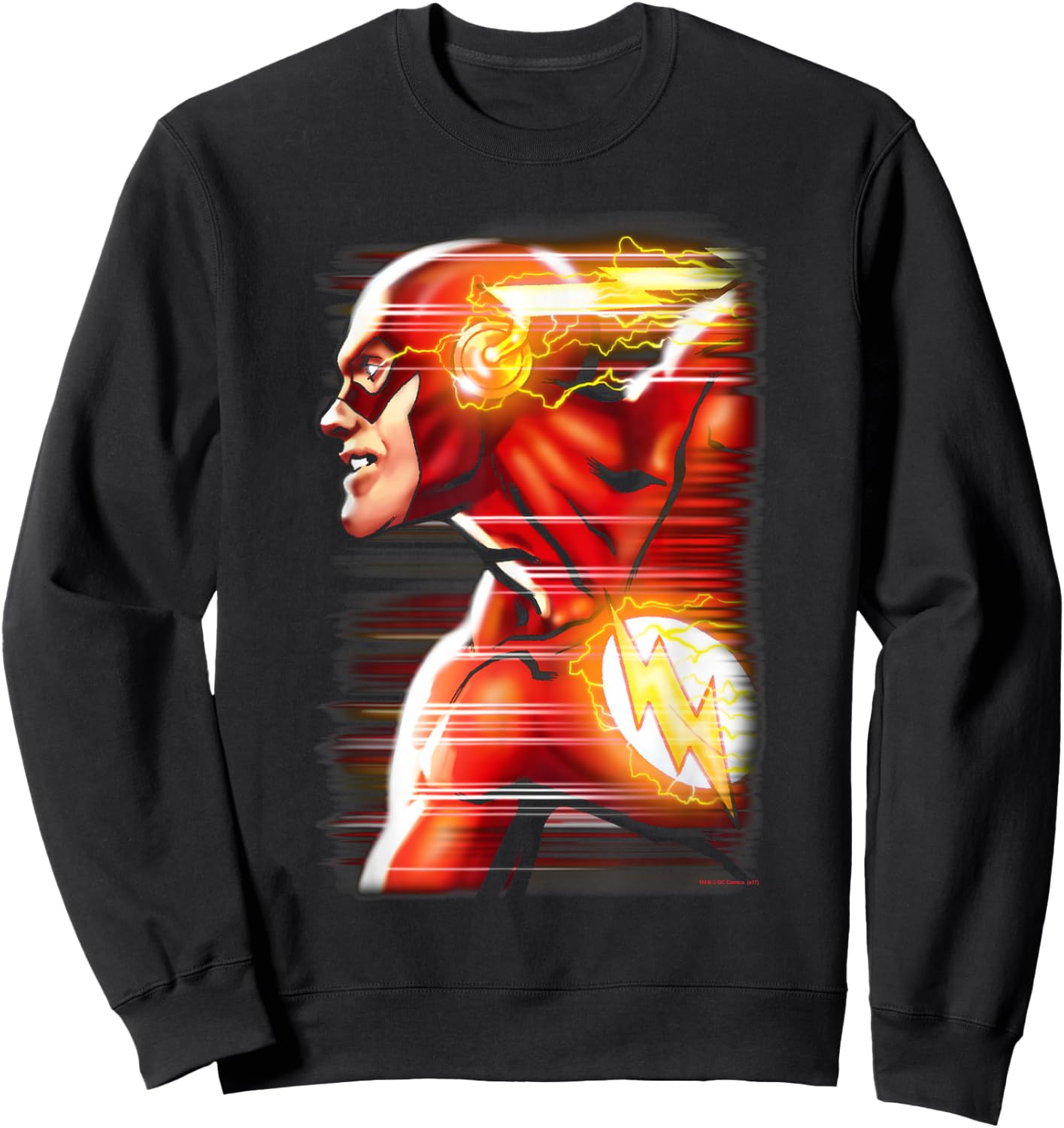 The Flash Speed Head Sweatshirt - Sweatshirt | Black