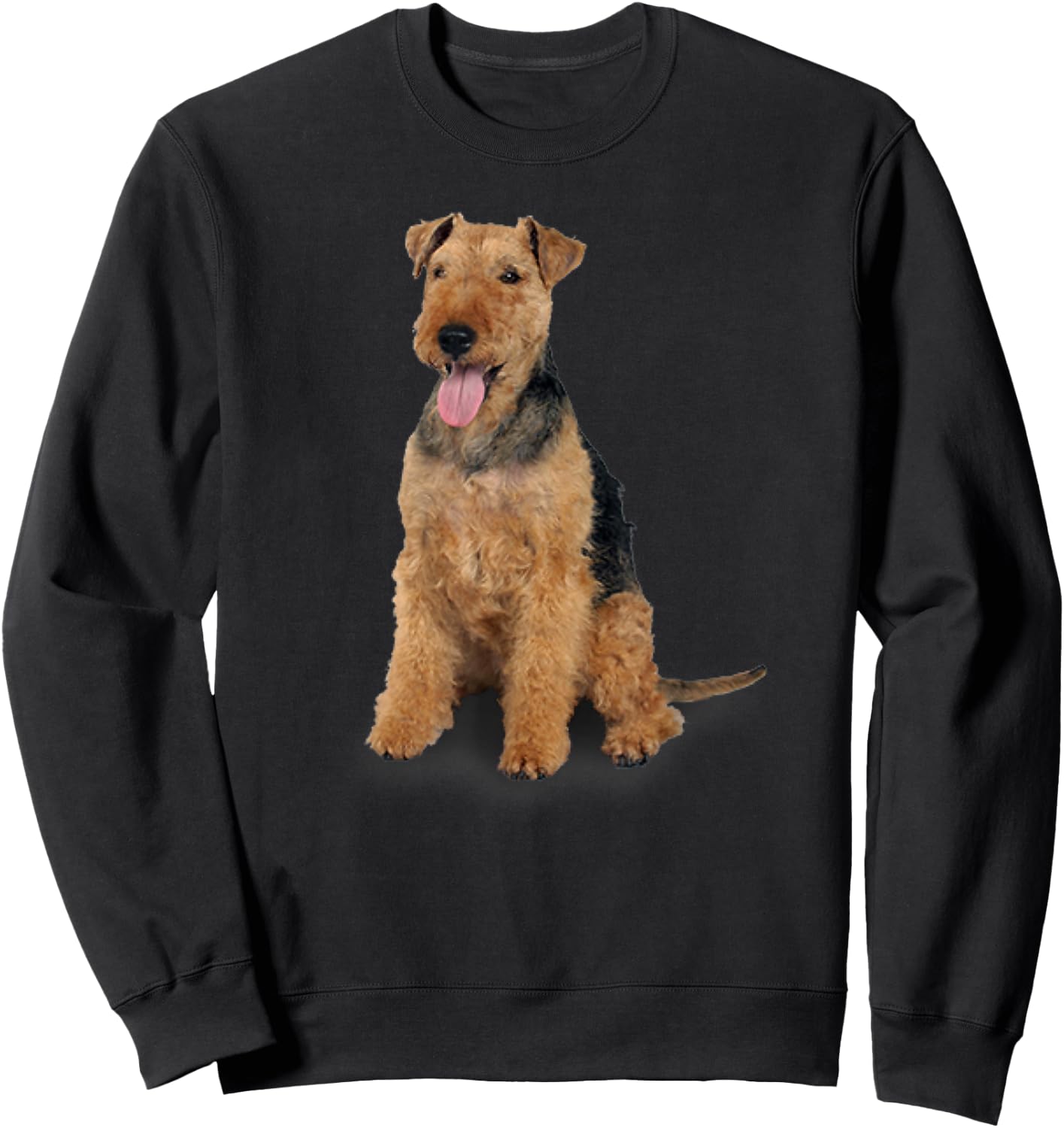 Airedale Terrier T Shirt Sweatshirt - Sweatshirt | Black