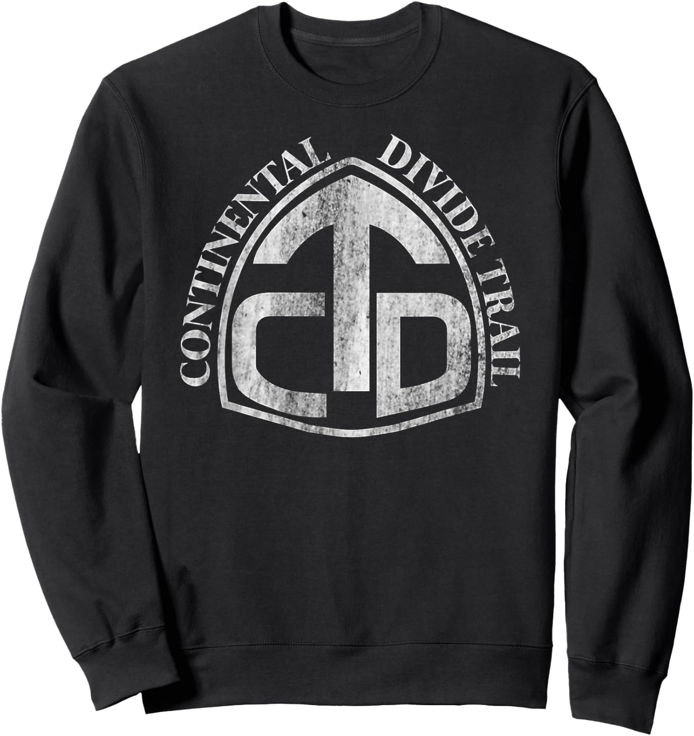 CDT Continental Divide Trail Hiking Trail Sweatshirt - Sweatshirt | Black
