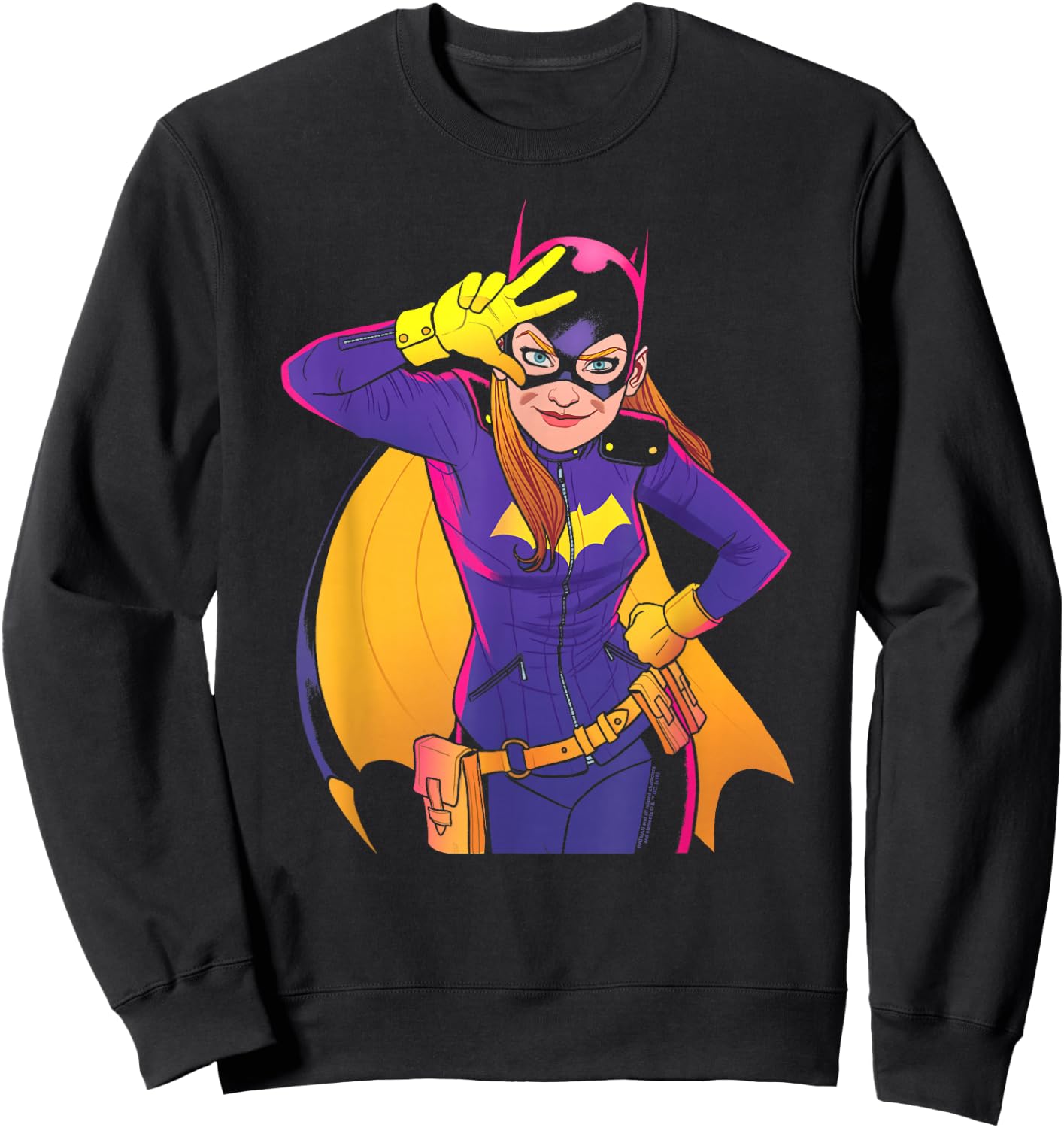 Batgirl Moves Sweatshirt - Sweatshirt | Black